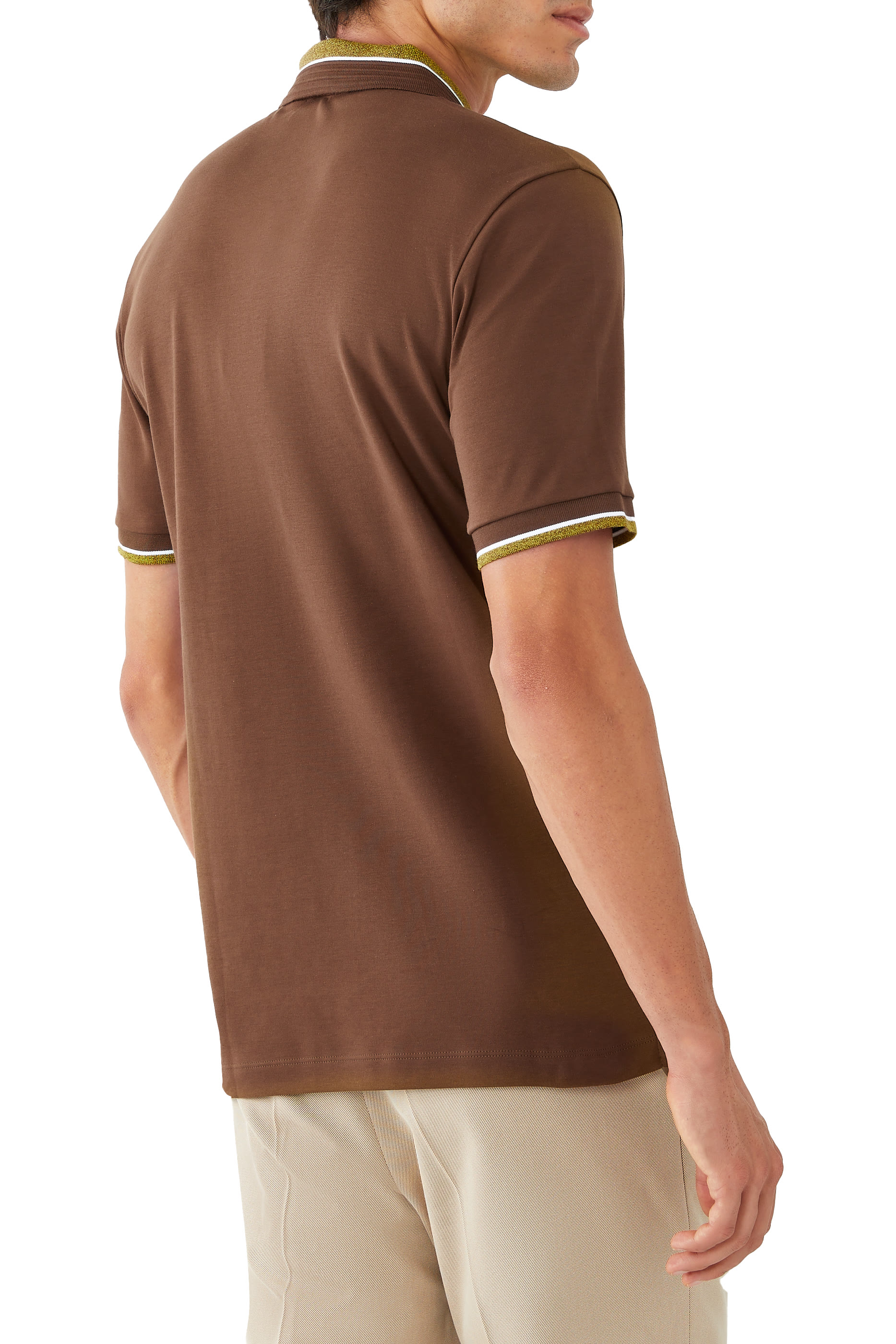 Mercerized Cotton Polo Shirt