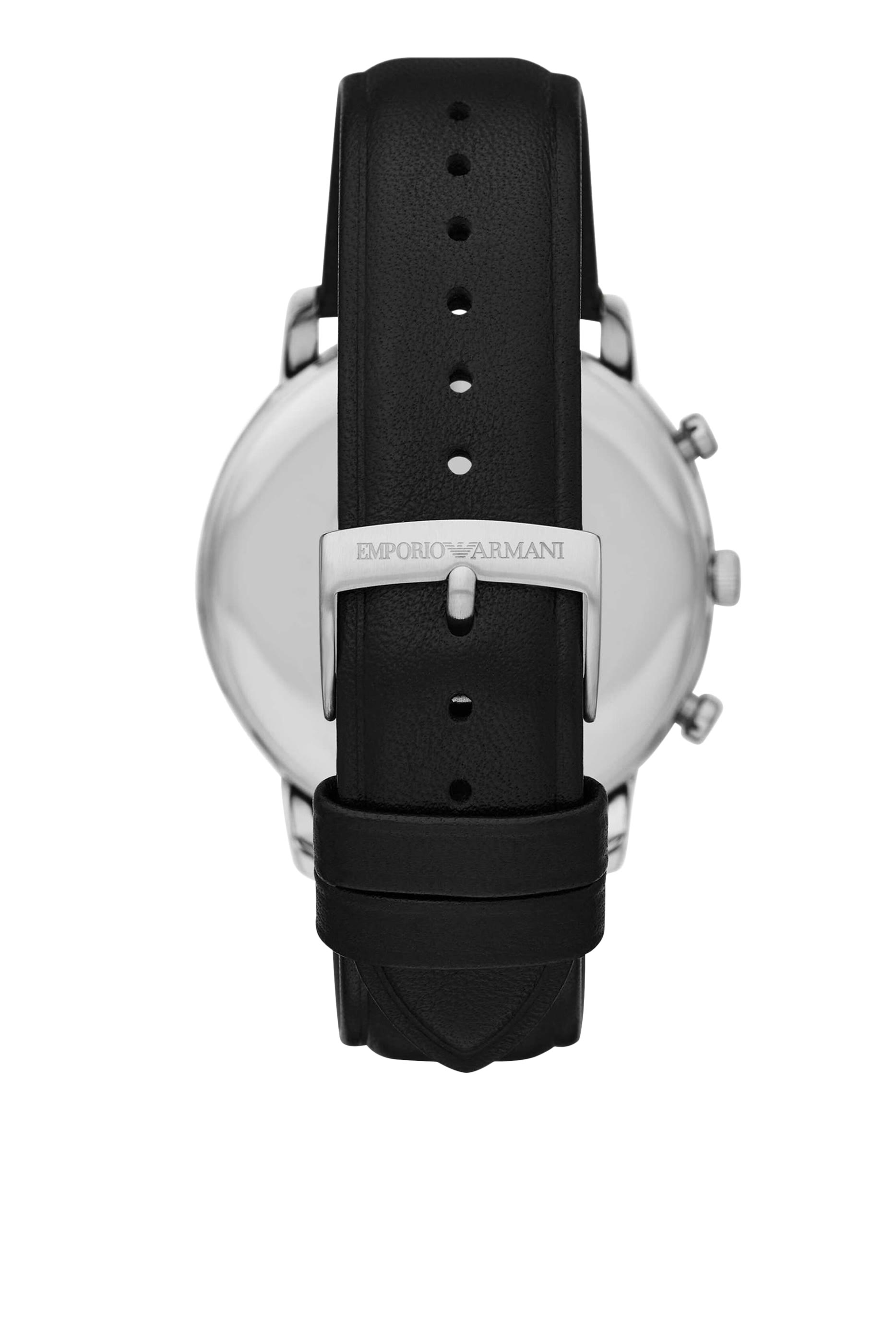 Minimalist Chrono Leather Watch