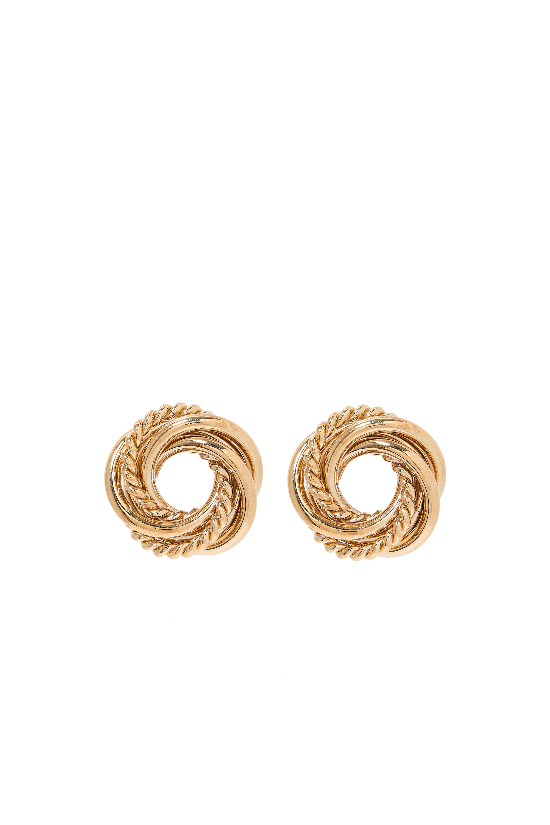  Atika Earrings, Gold-Plated Brass