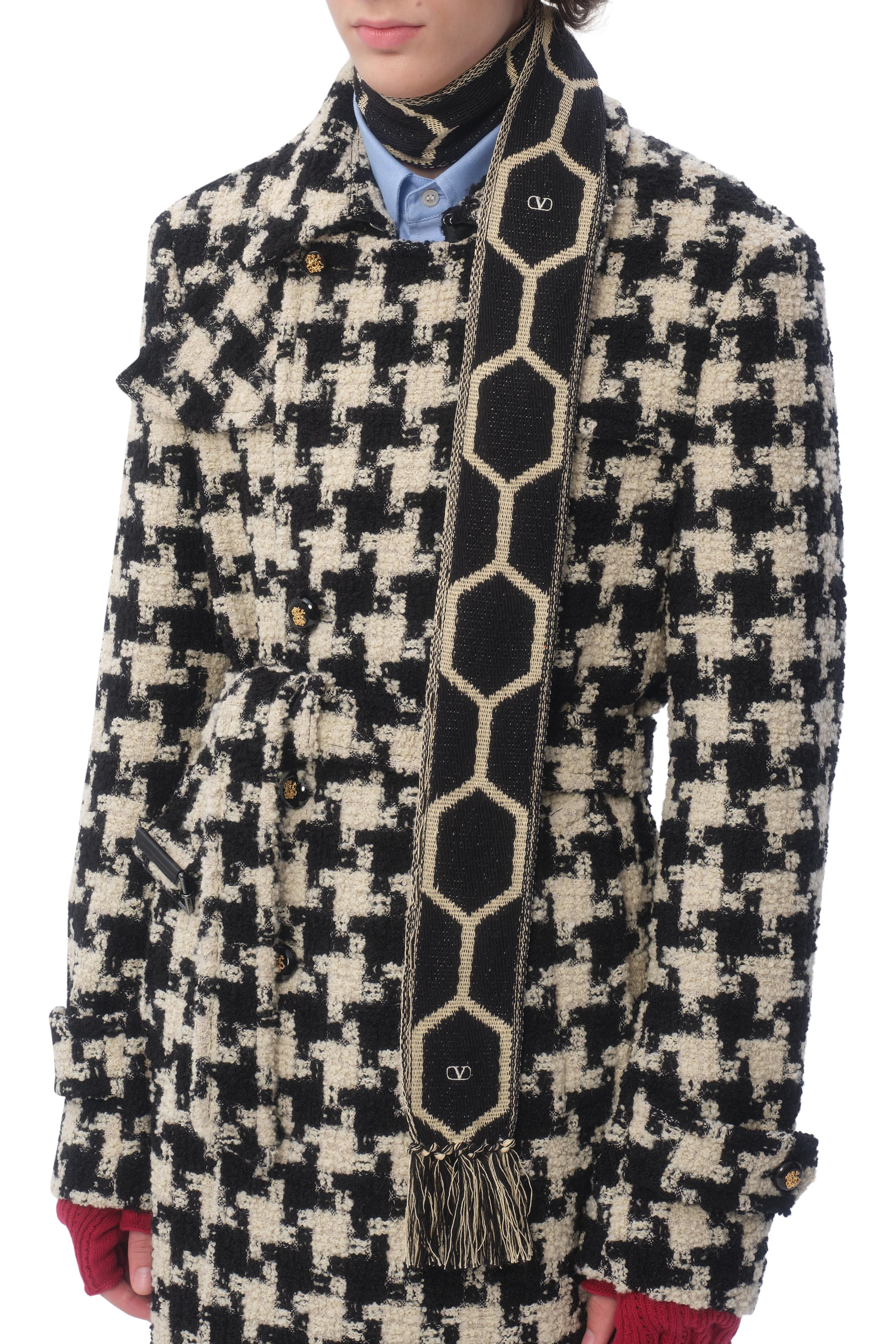 Antibes Scarf with Fringe