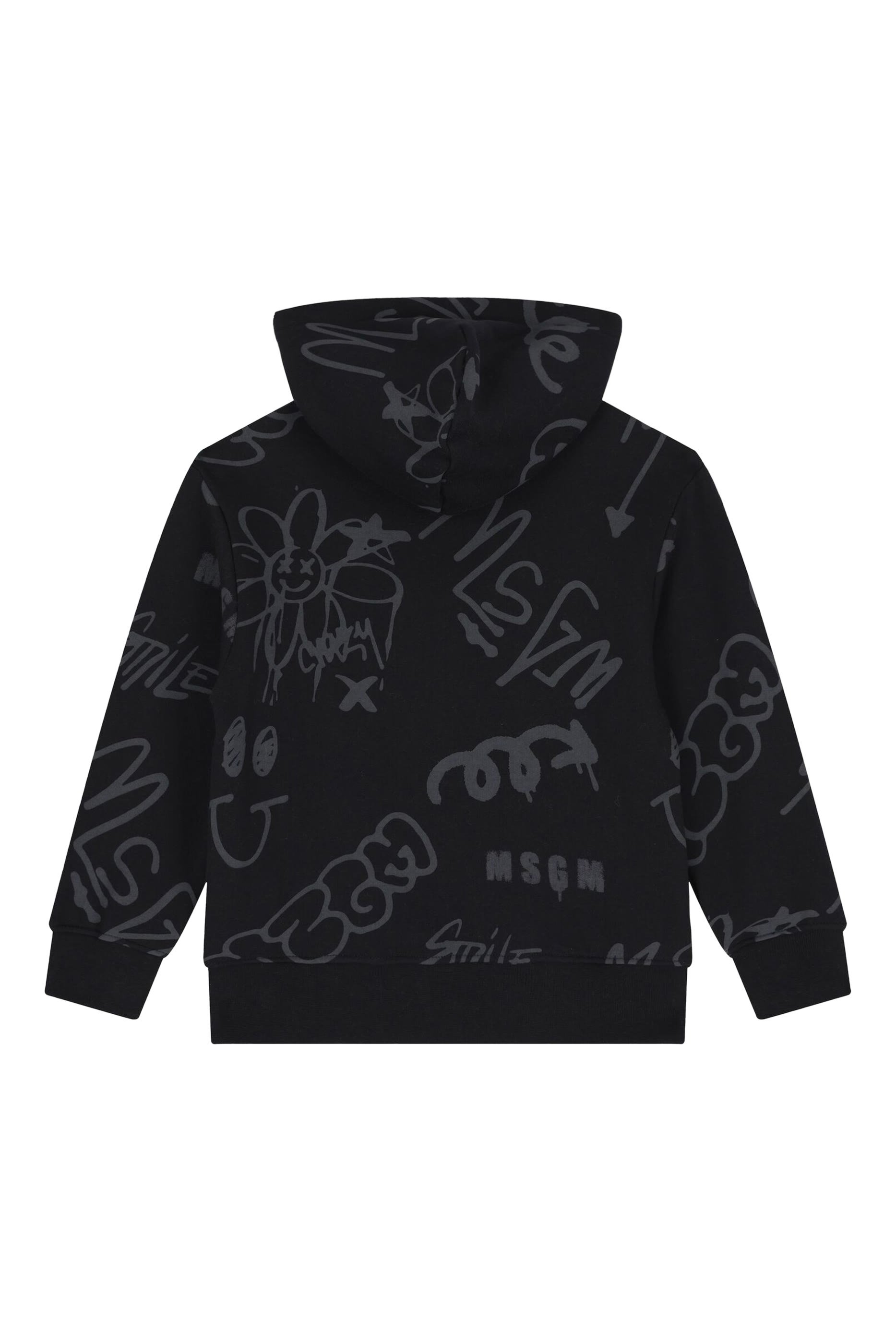 Kids Graffiti Cotton Hoodie
