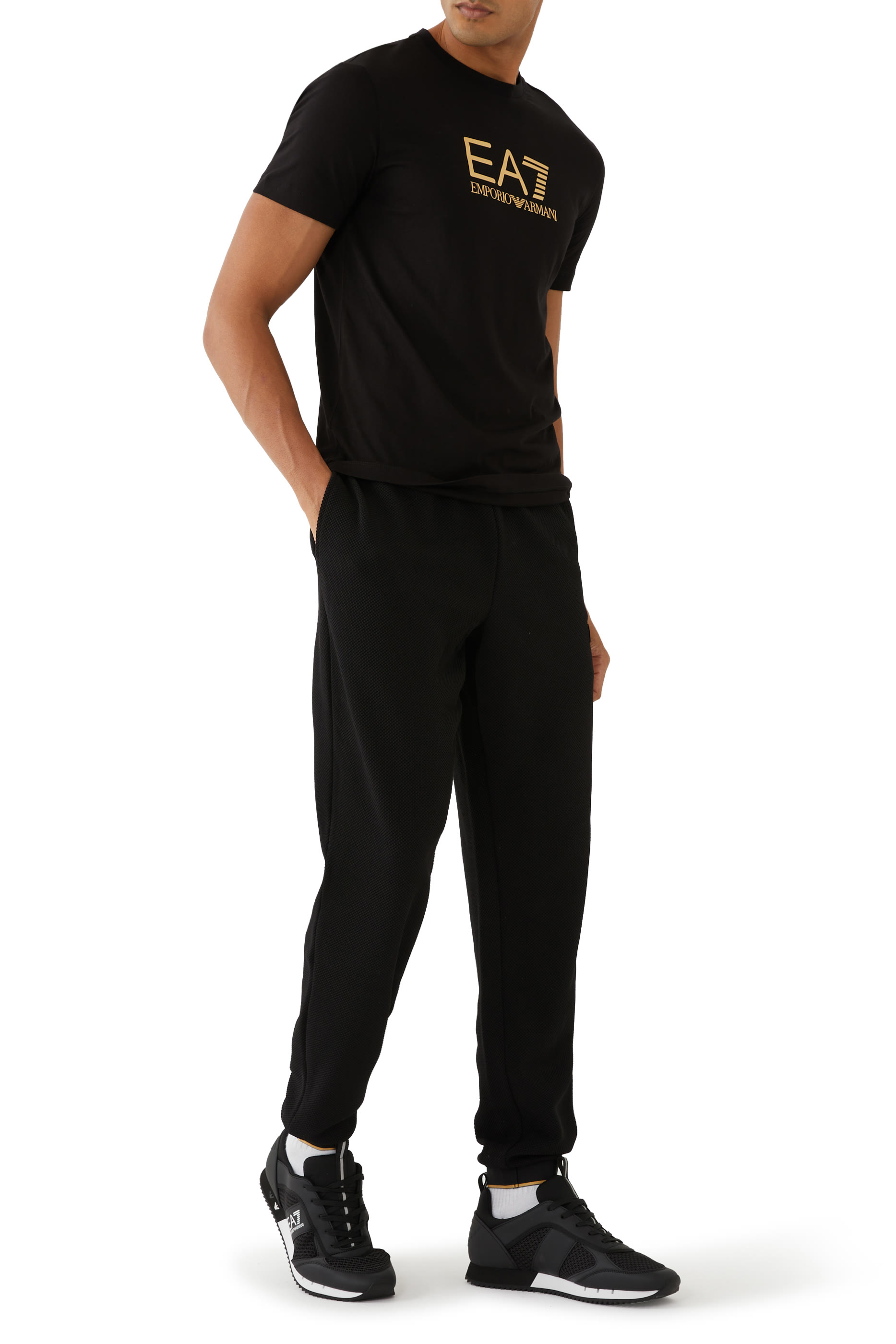 Technical-Piqu&eacute; Joggers