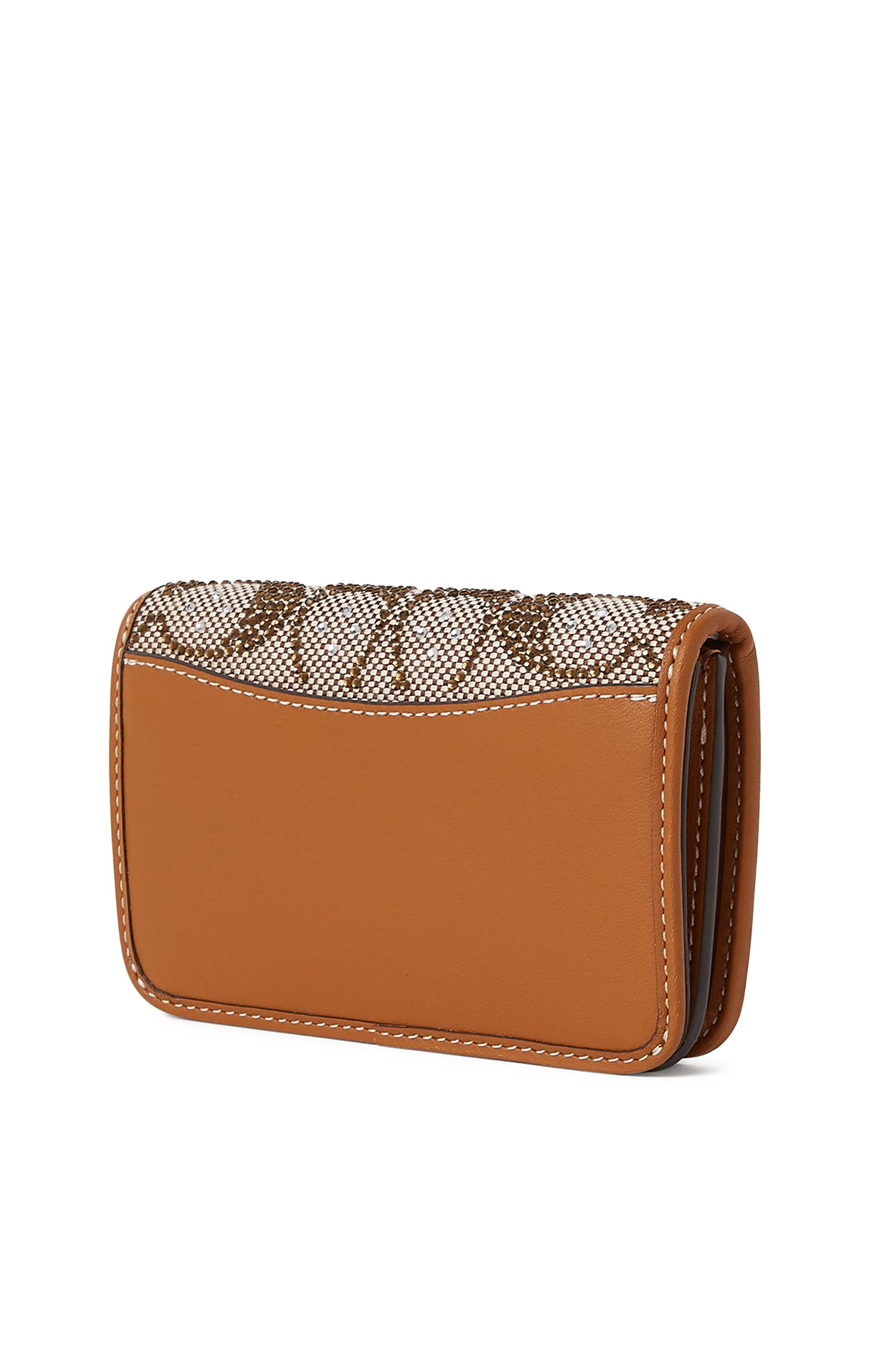Crystal Signature Jacquard Slim Card Case