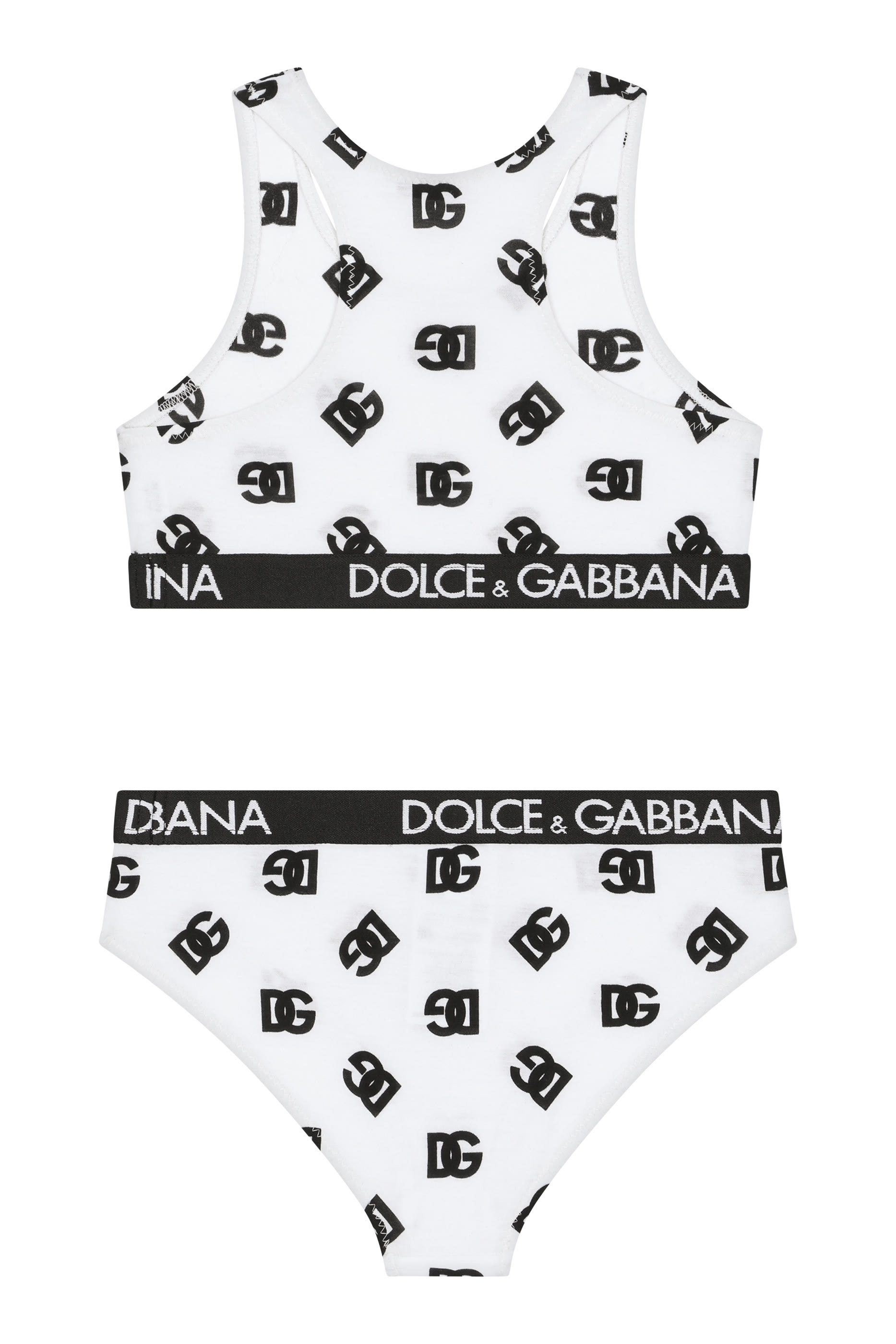 Kids DG Logo Jersey Underwear Set