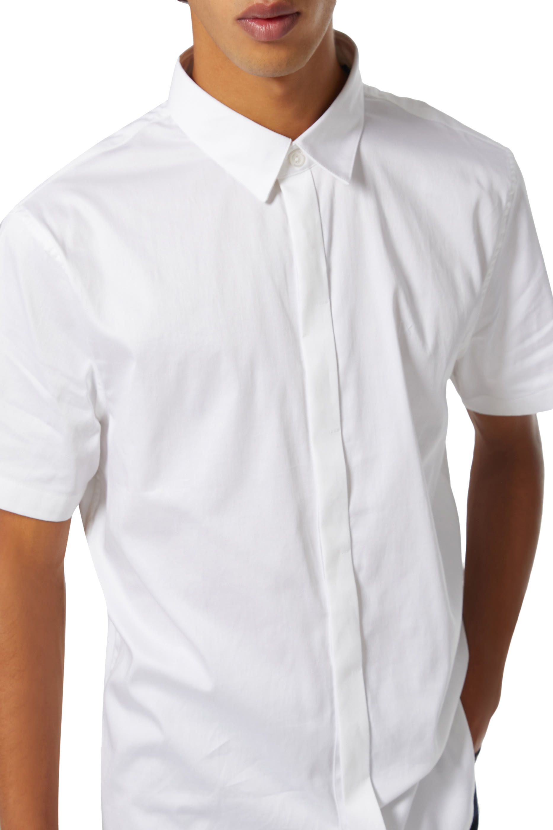 Stretch Cotton Shirt