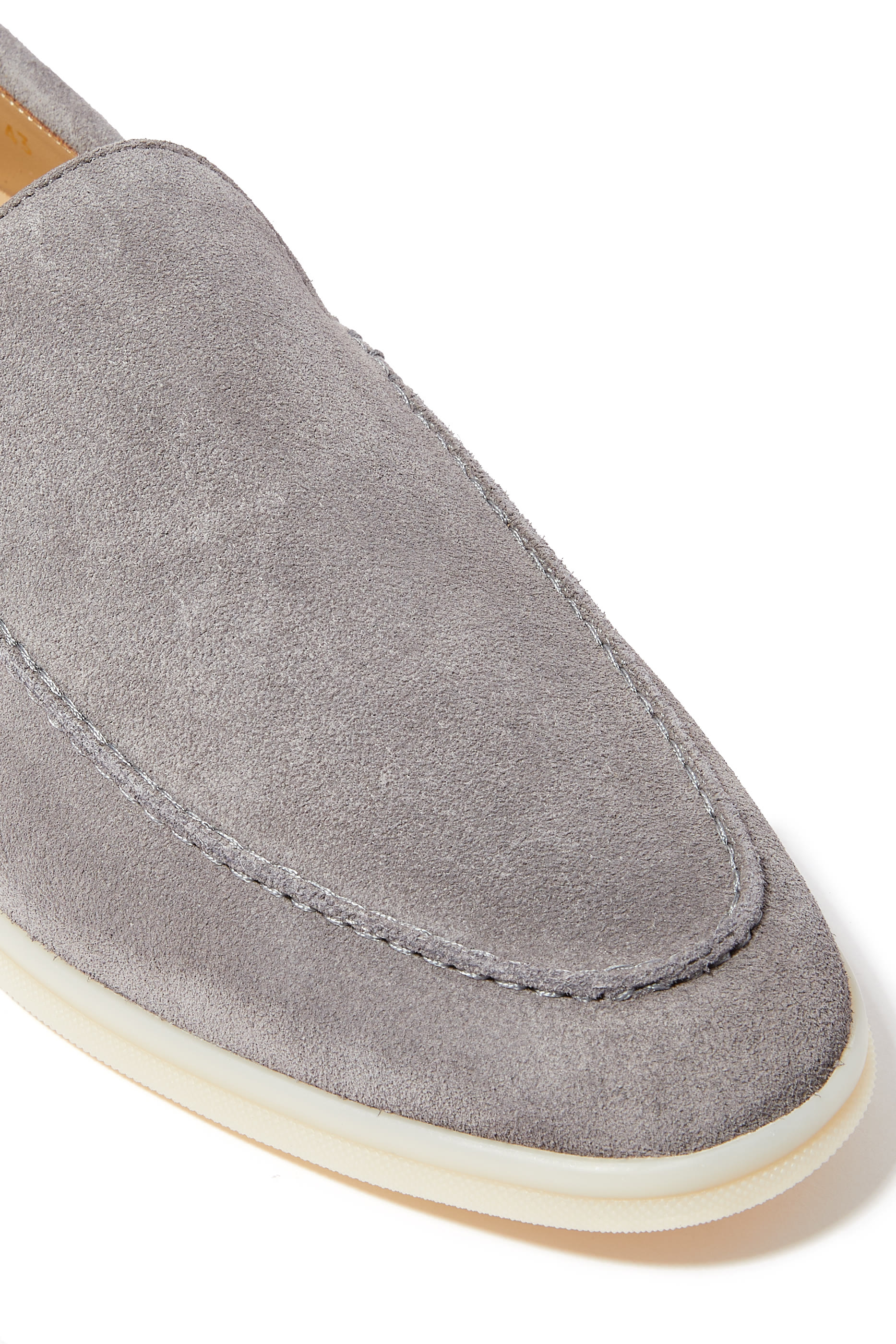 Ludovico Grigio Scamosciato Loafers