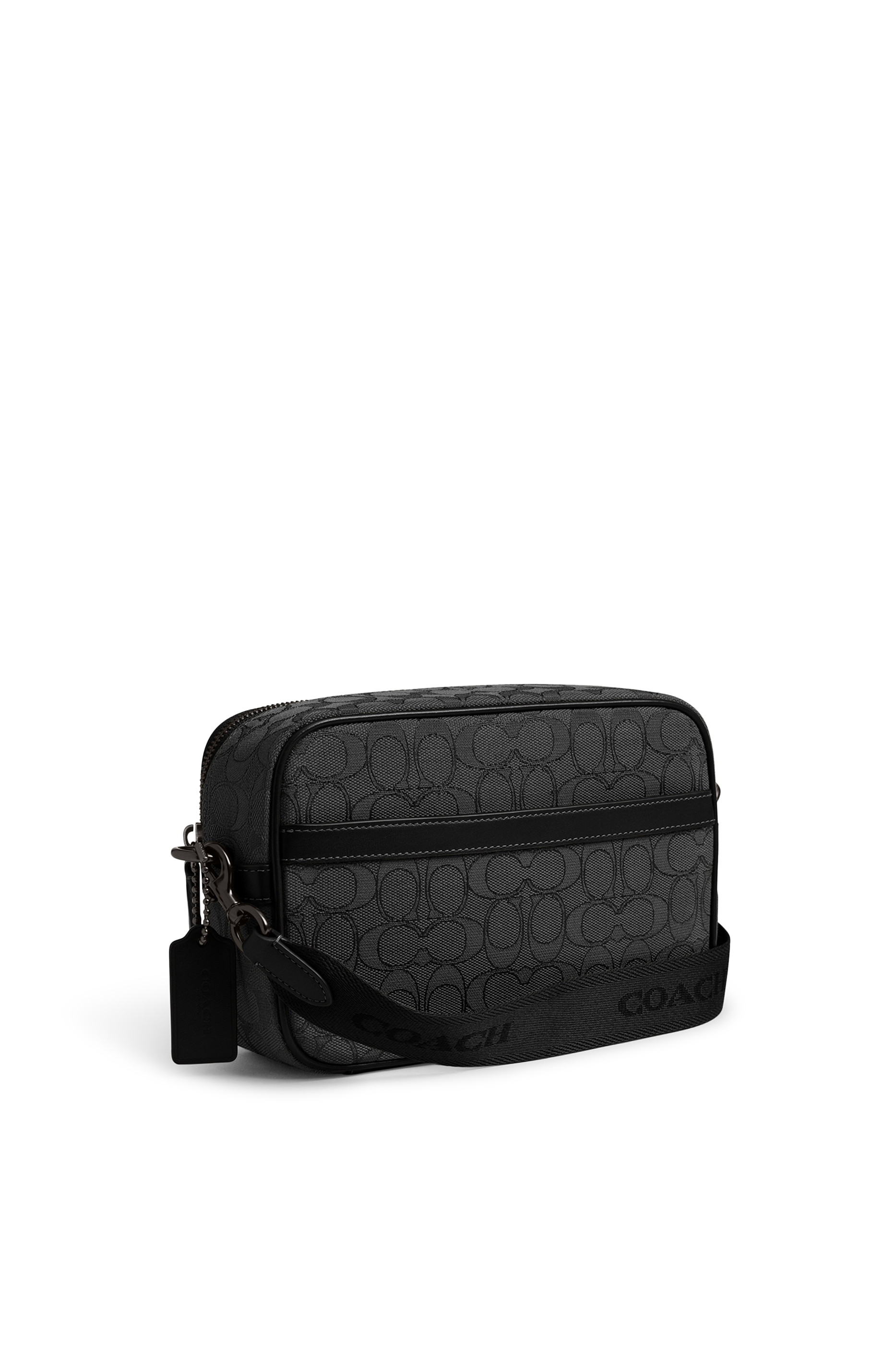 Theo Camera Bag in Signature Jacquard