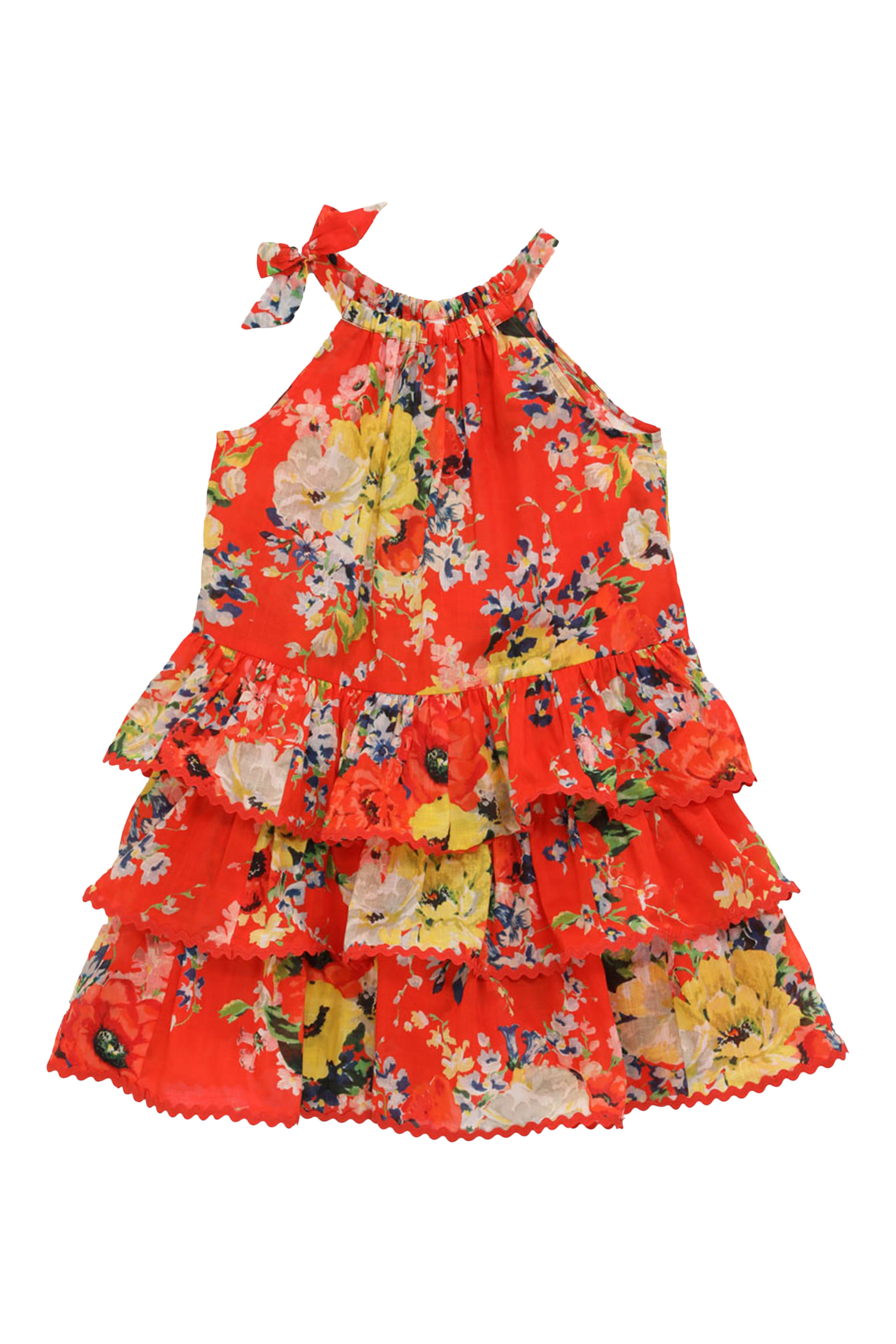 Kids Alight Tiered Halter Dress