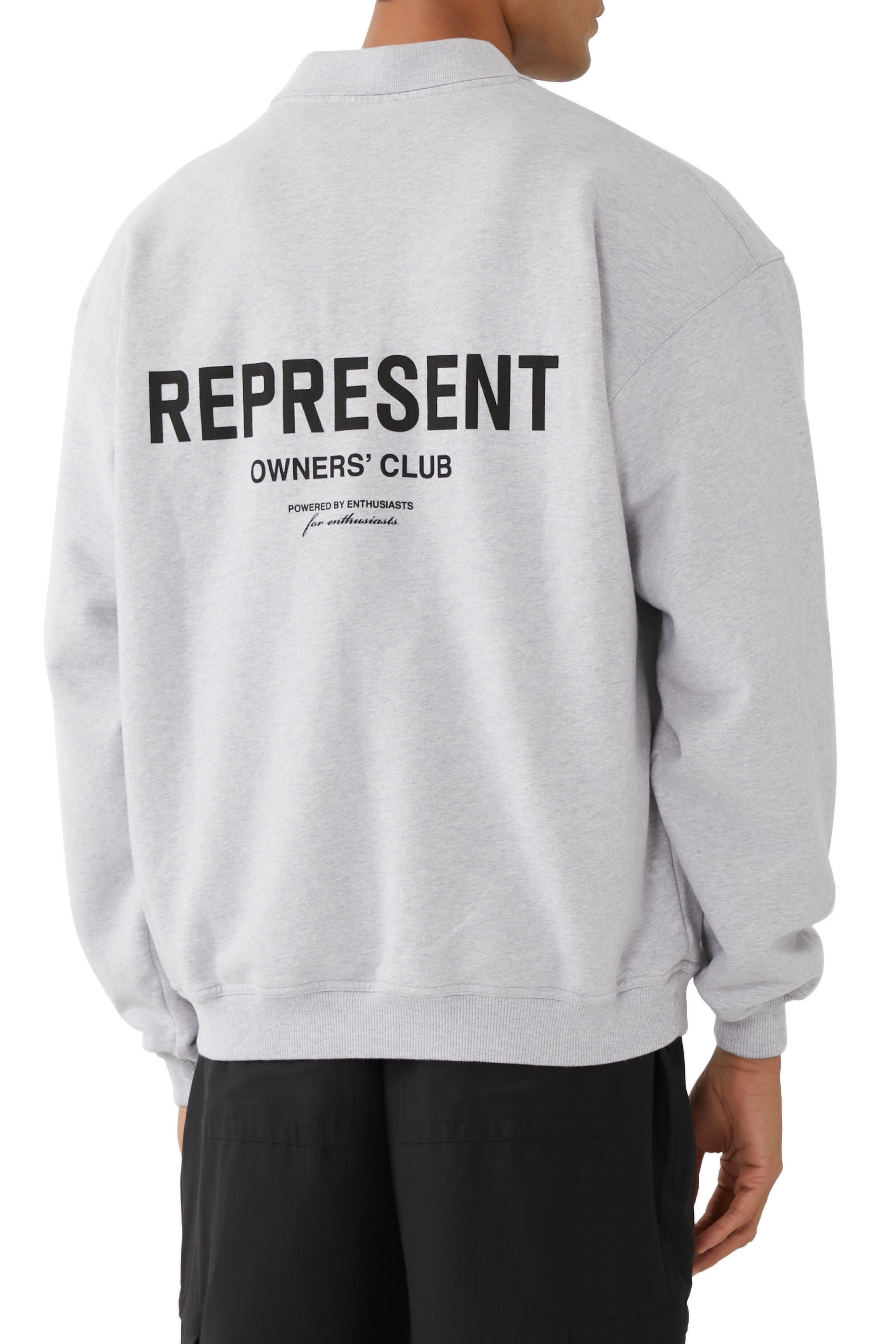 Owners&rsquo; Club Long Sleeve Polo Sweatshirt