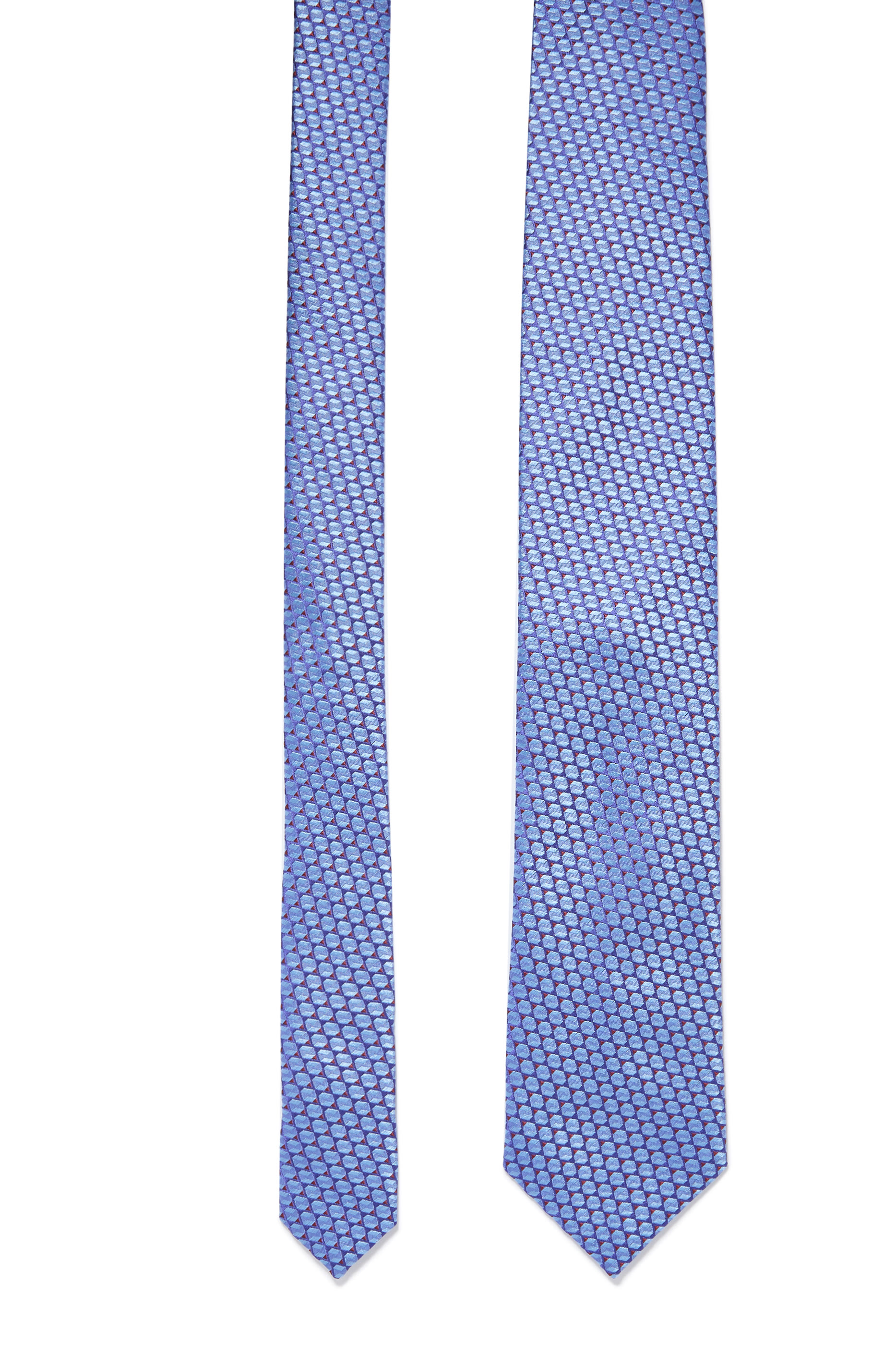 Geometric Silk Tie