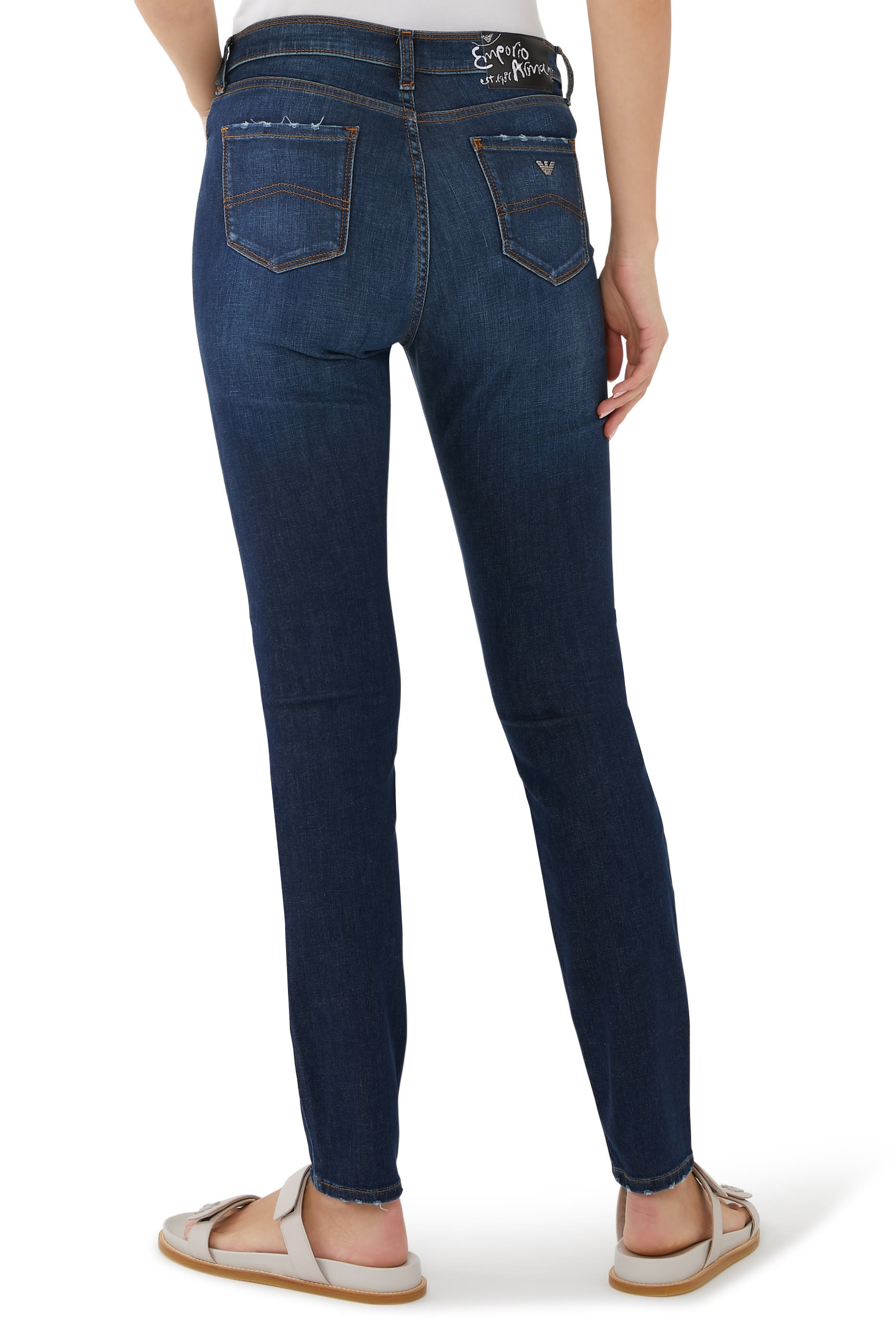Skinny-Fit Denim Jeans