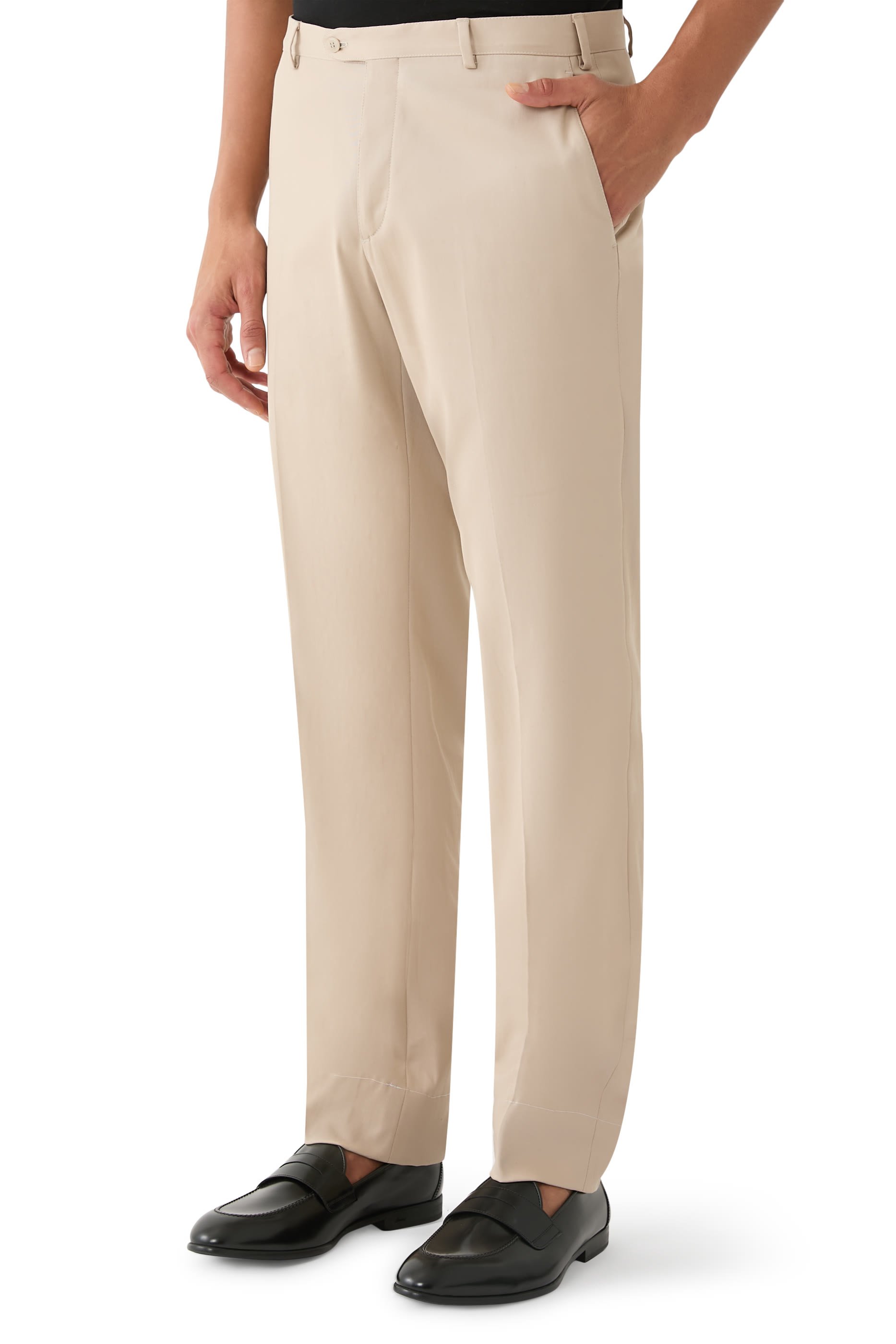 Organic Stretch Cotton Pienza Trousers