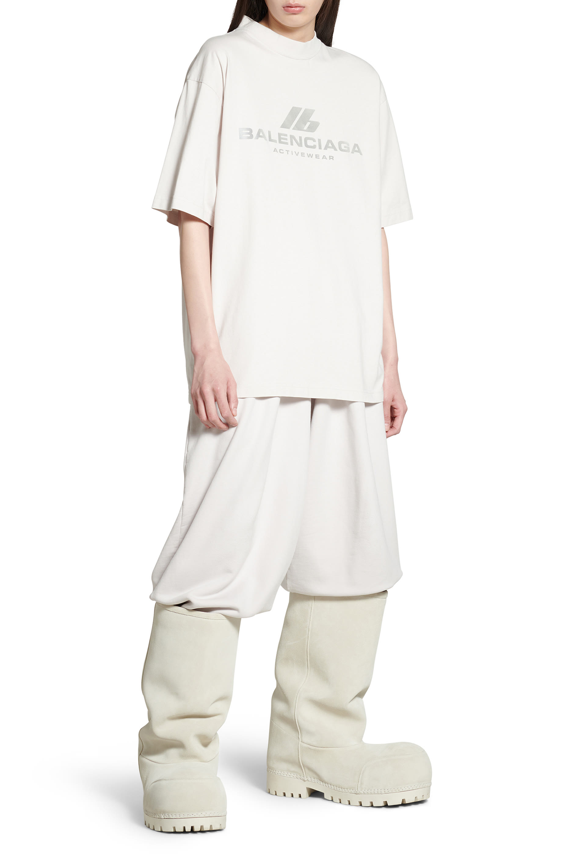 Activewear Logo Cotton T-Shirt