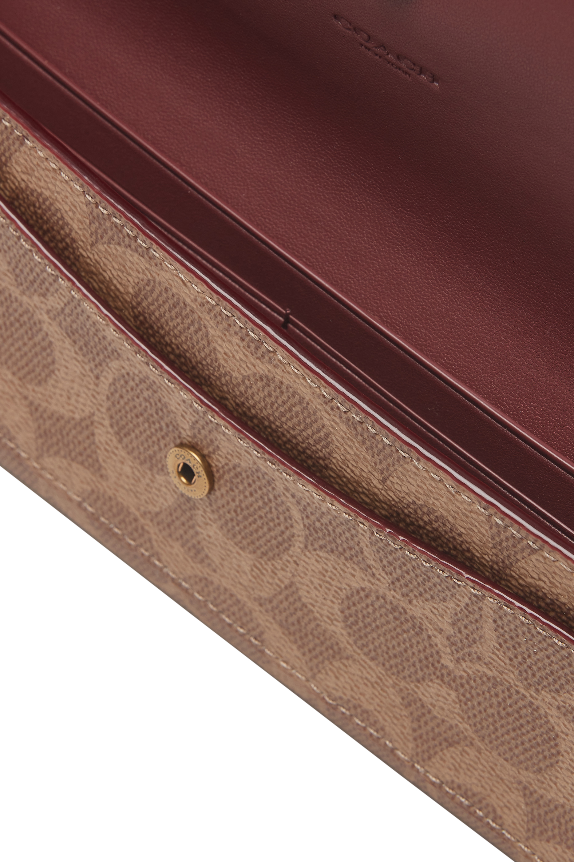 Essential Signature Canvas Long Wallet