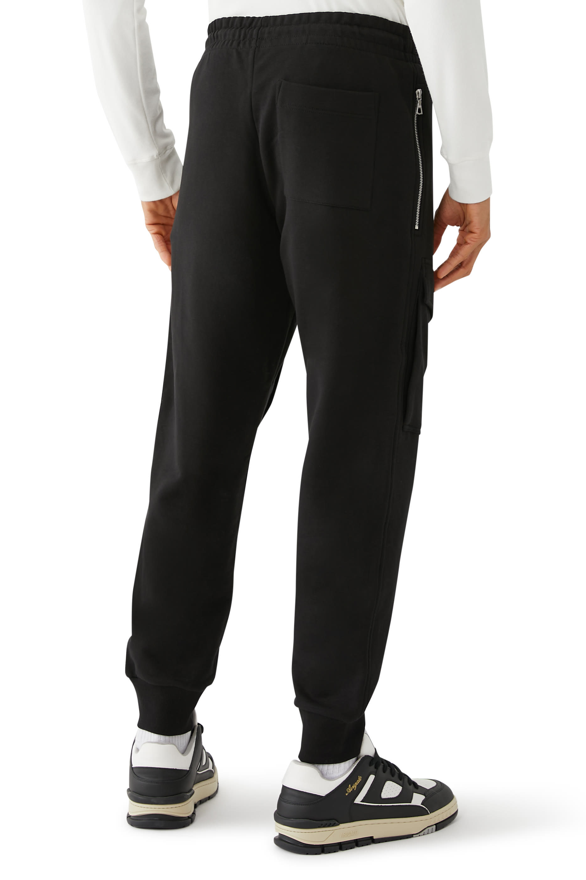 Cotton Cargo Sweatpants