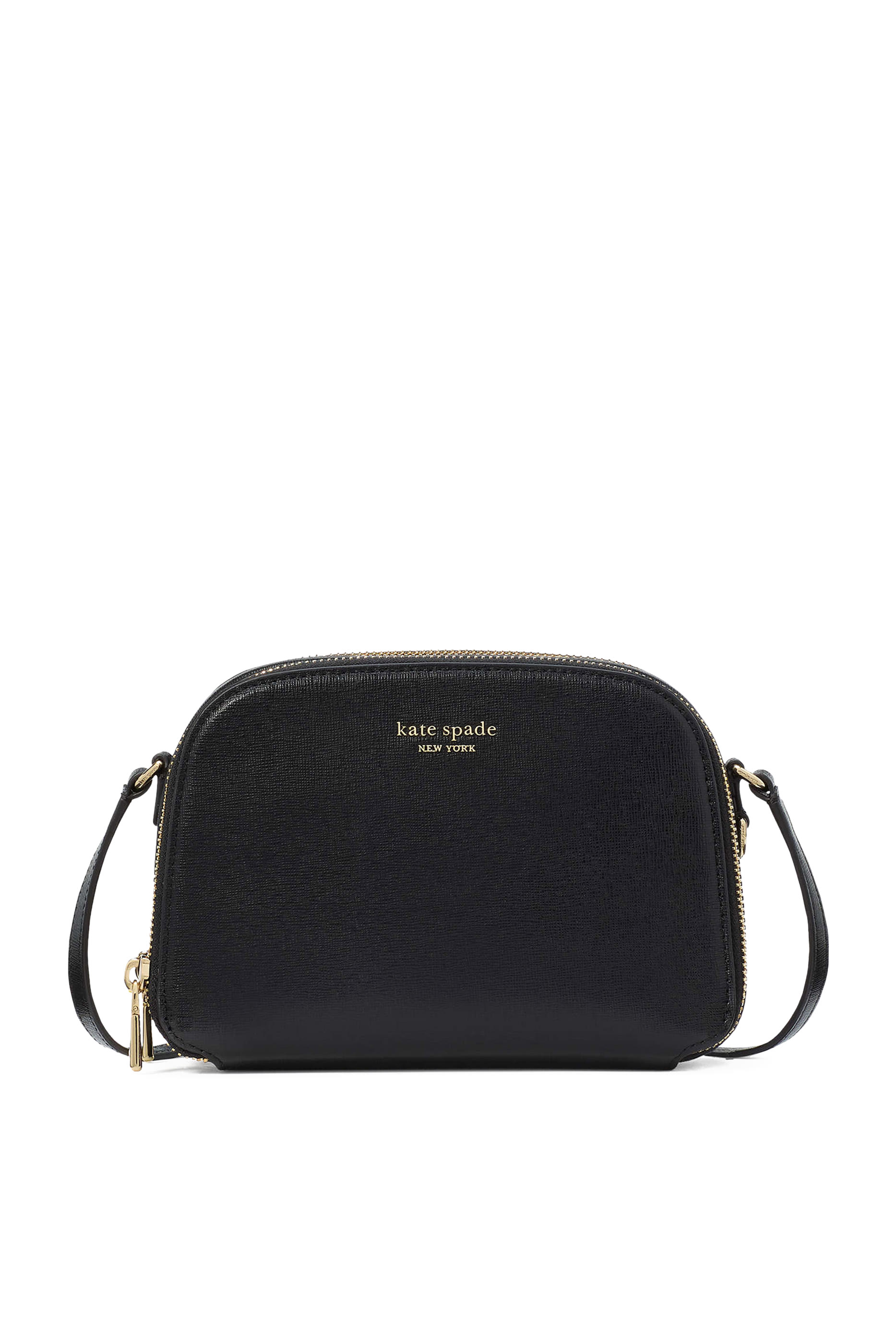 Devin Double Zip Dome Crossbody Bag
