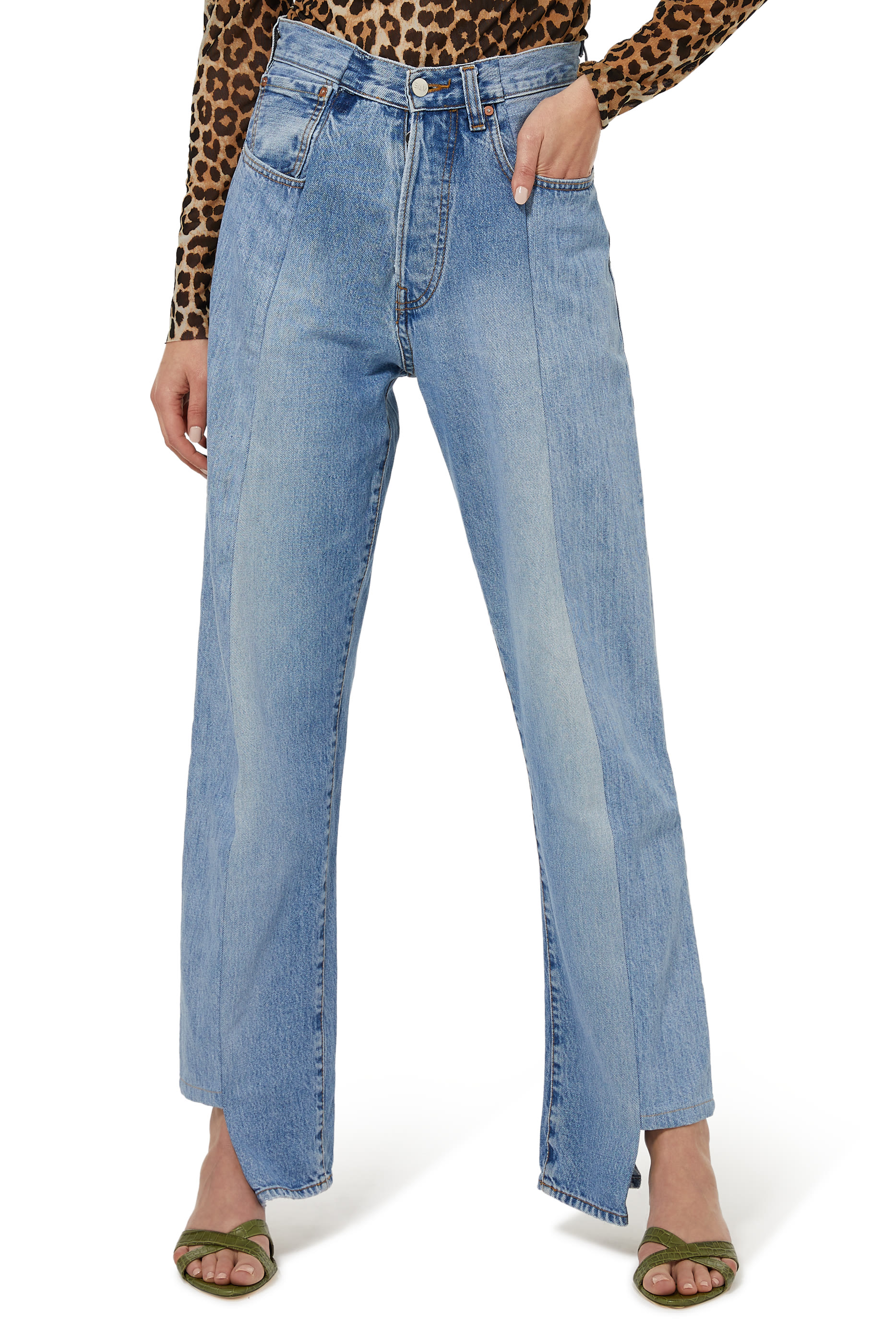The Twin Boyfriend Denim Jeans