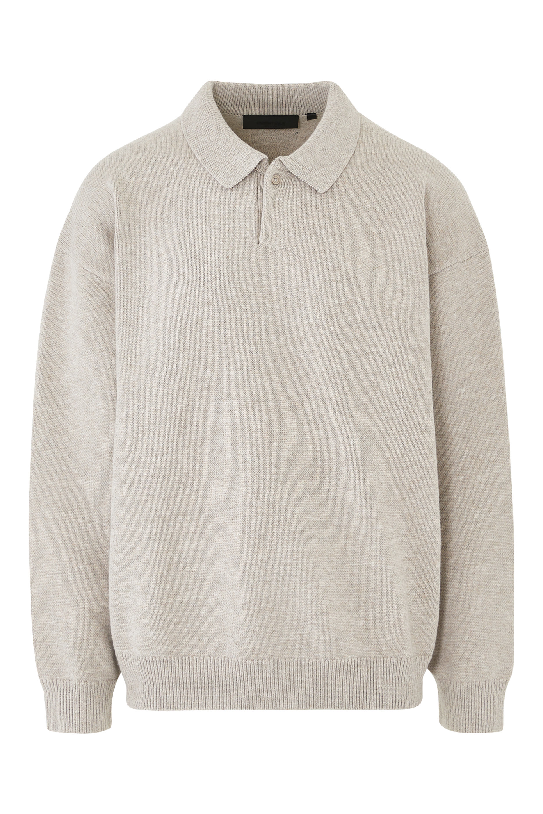 Essentials Knit Polo Sweater