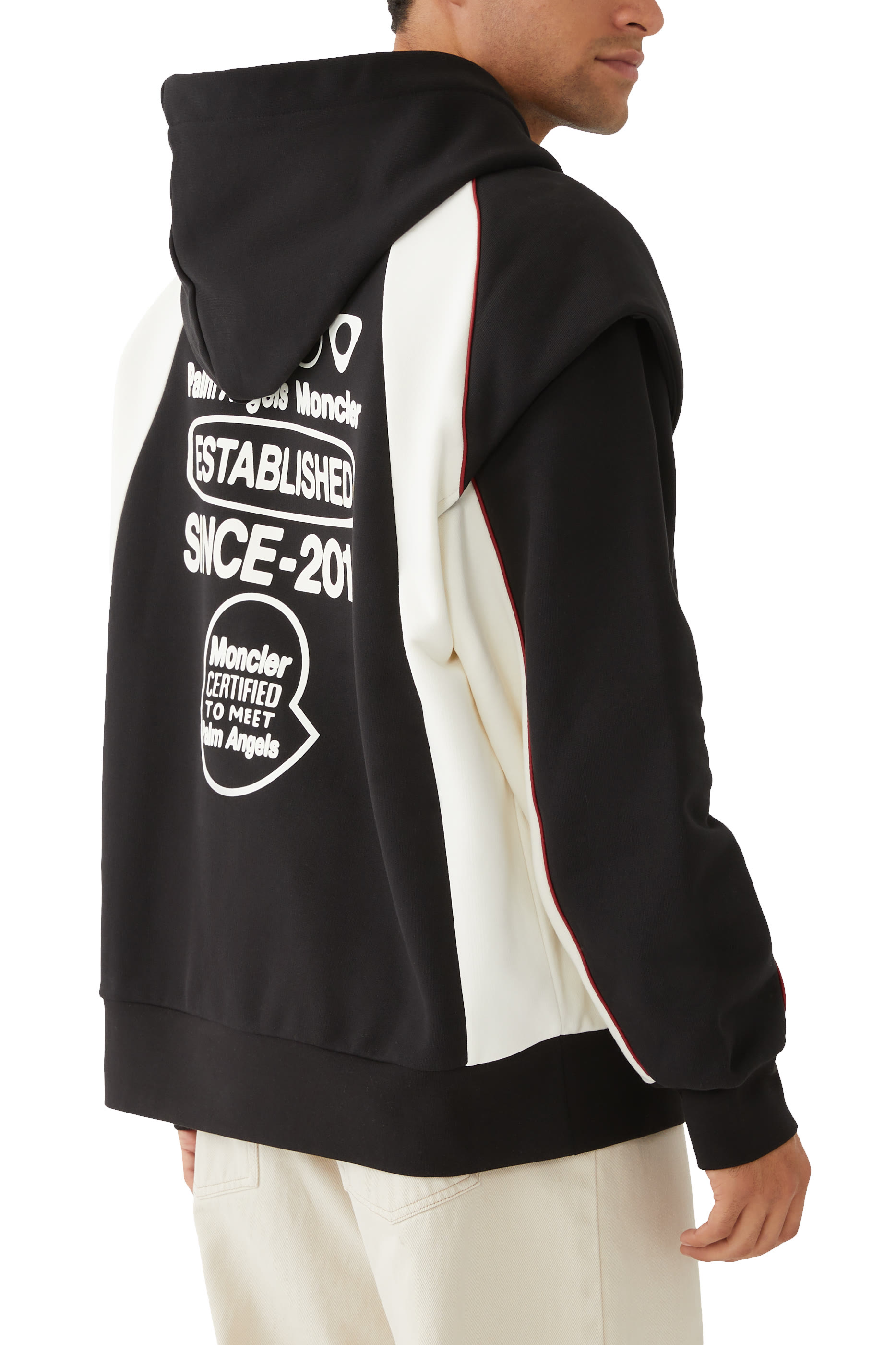 x Palm Angels Logo Cotton Hoodie