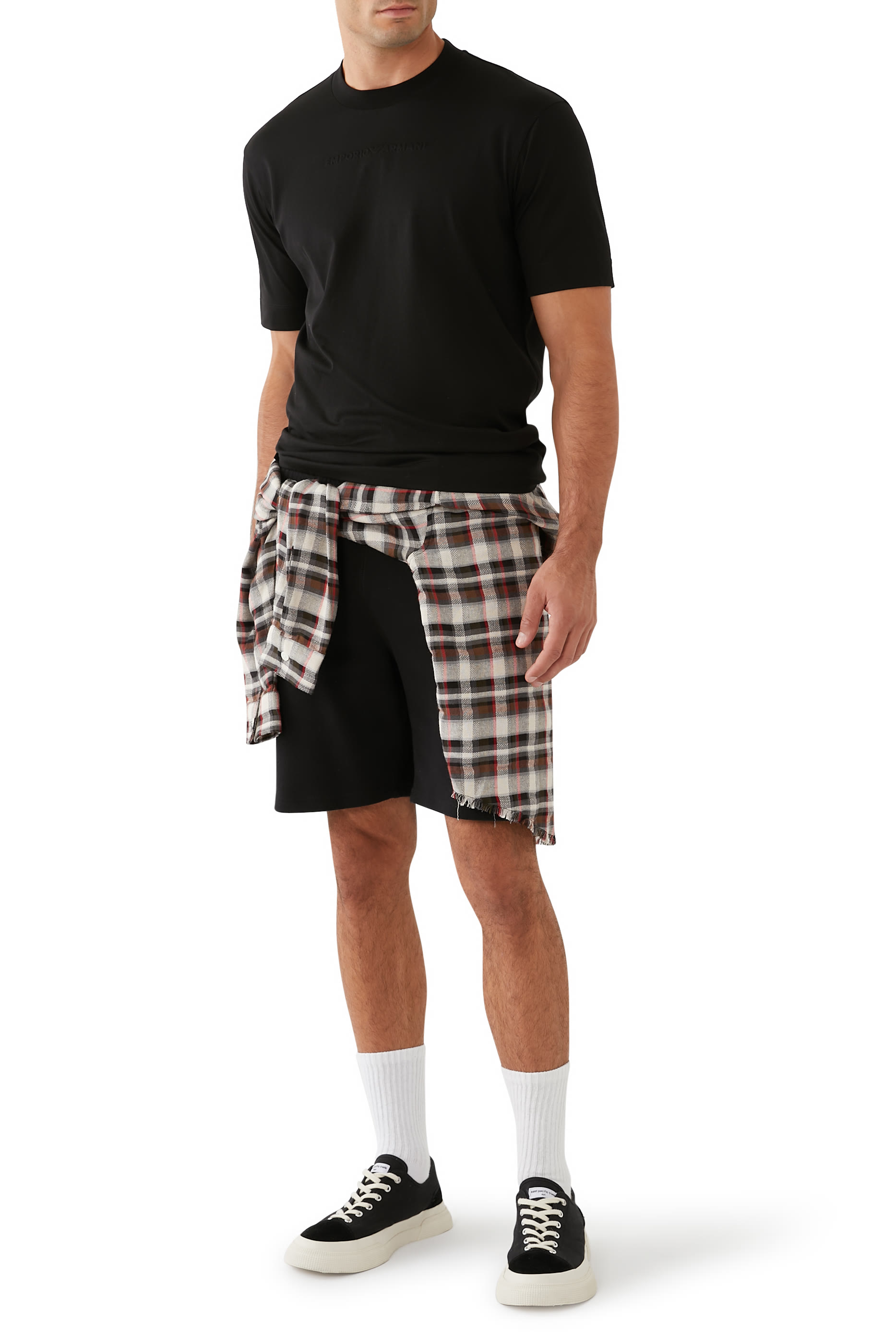 Micro EA Text Logo T-Shirt