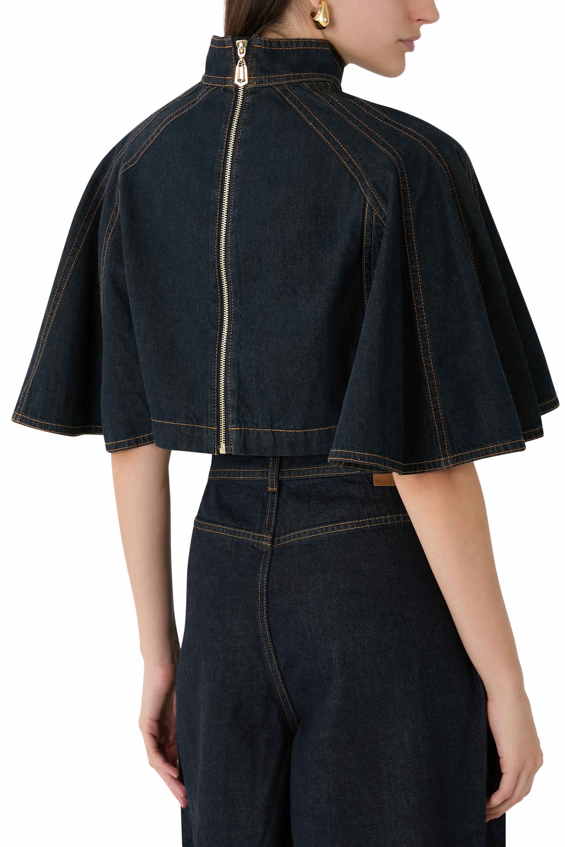 Hypnotic Denim Capelet