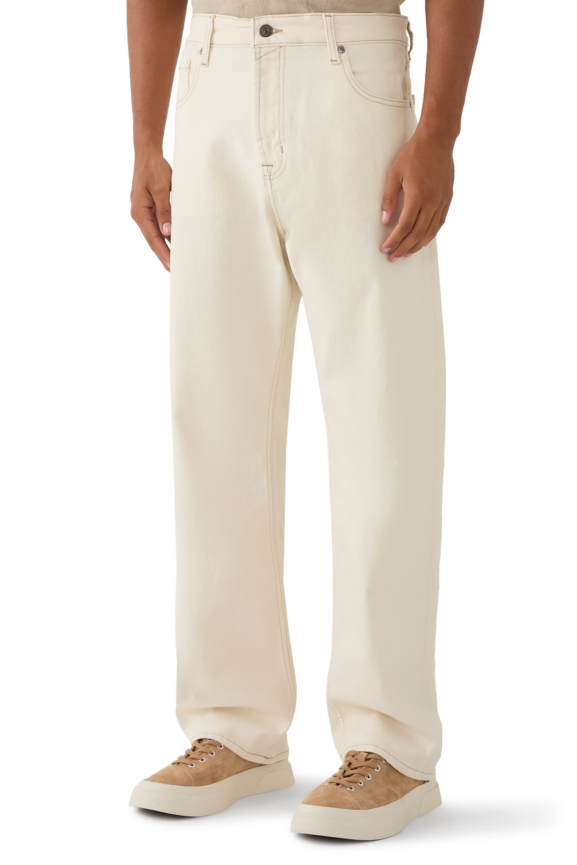 Modern Straight Pants