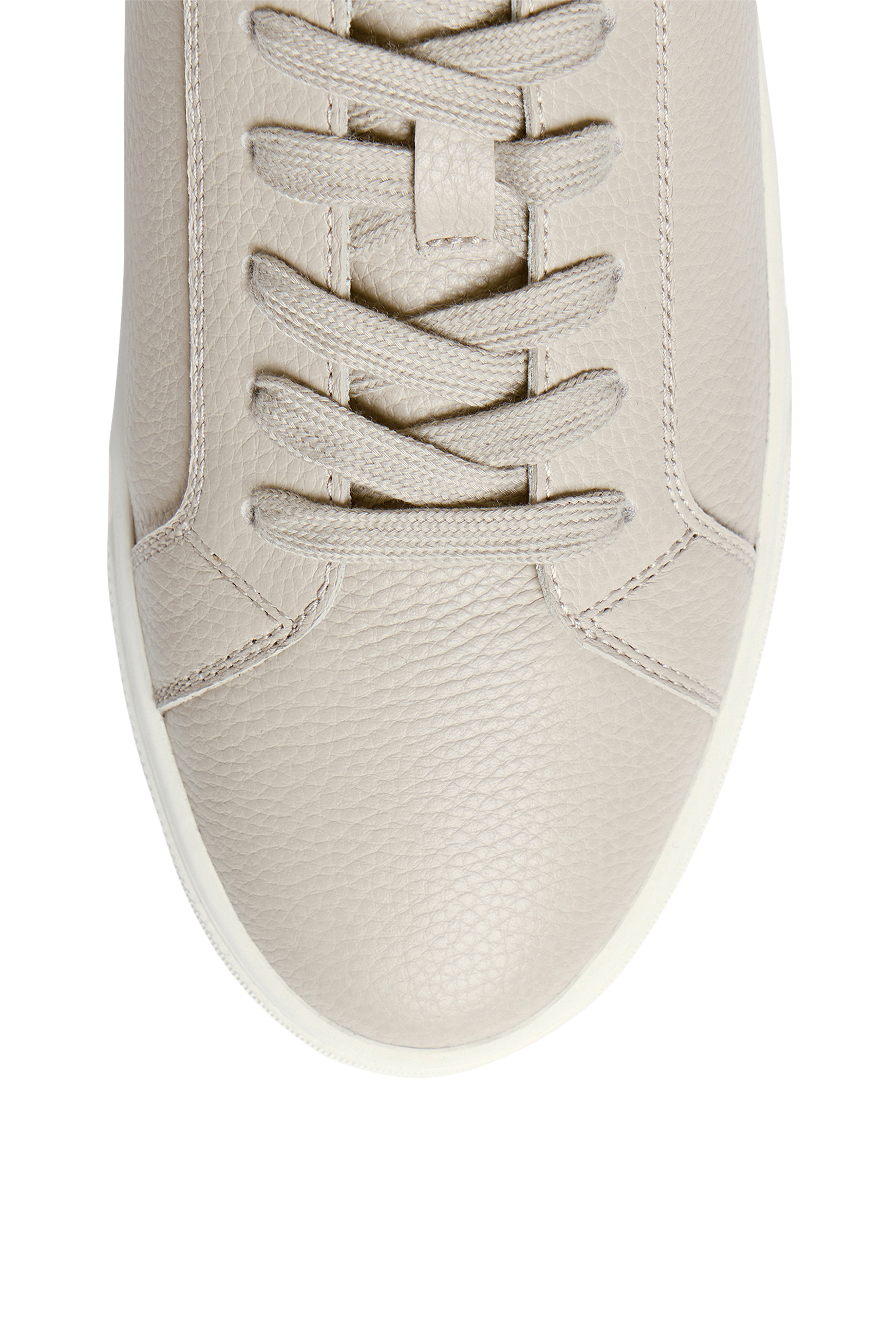 Low-Top Leather Sneakers