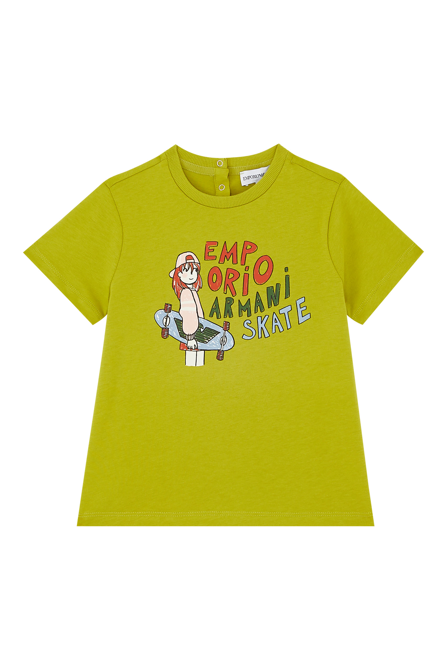 Kids Graphic Cotton T-Shirt