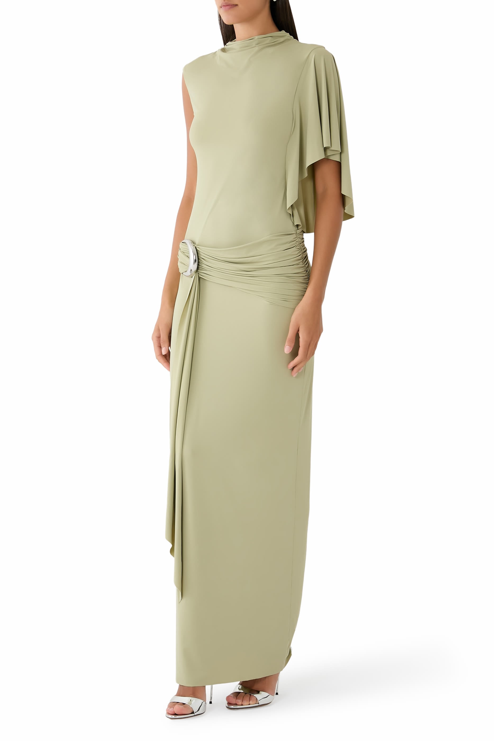 Titan Maxi Dress in Spandex Jersey 