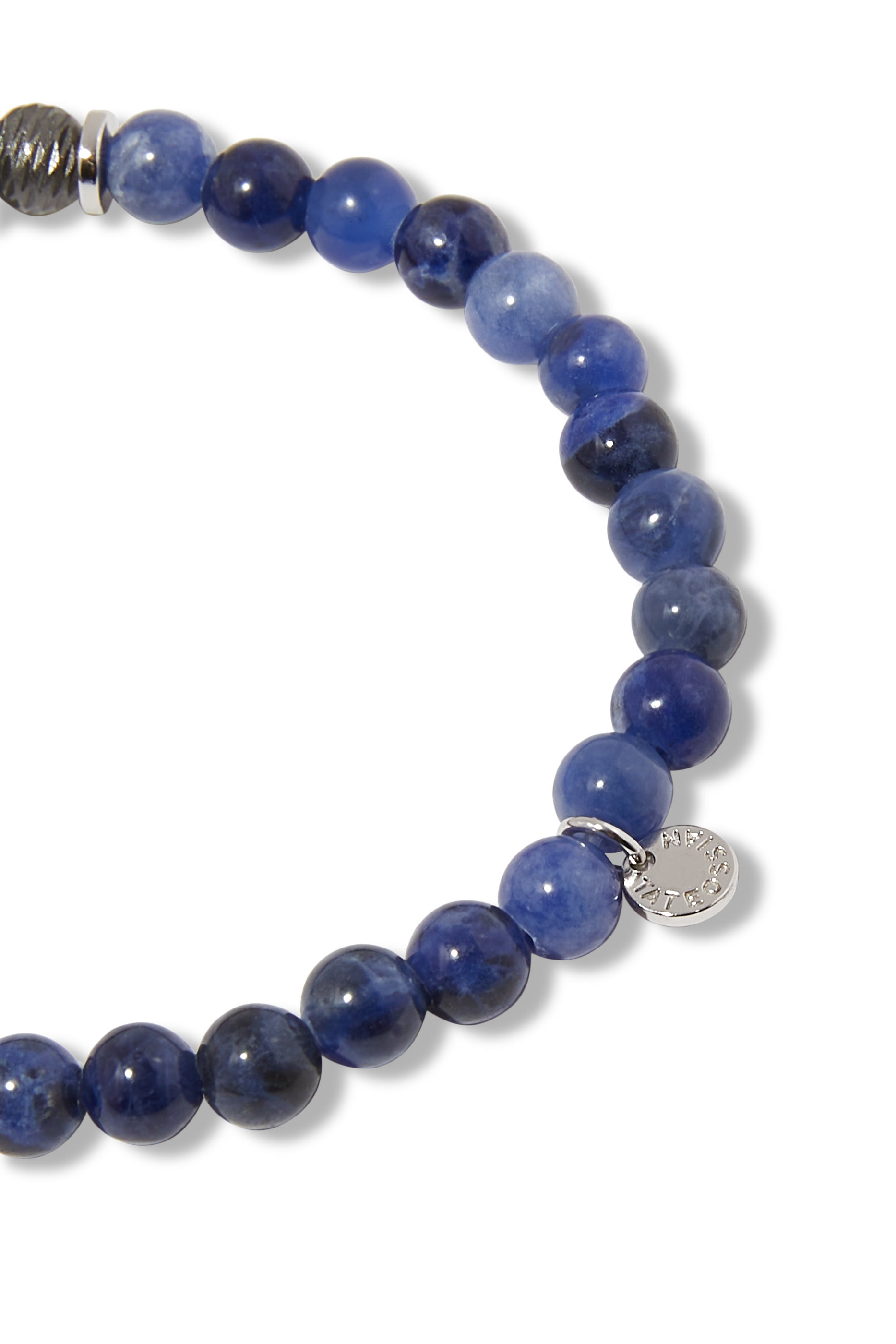 Silver Beaded Bracelet