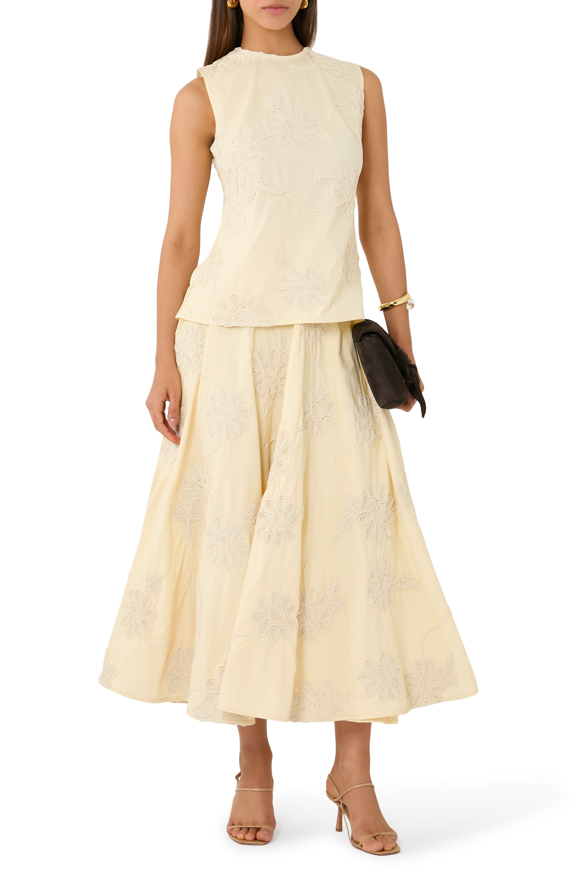 Flower Sleeveless Top