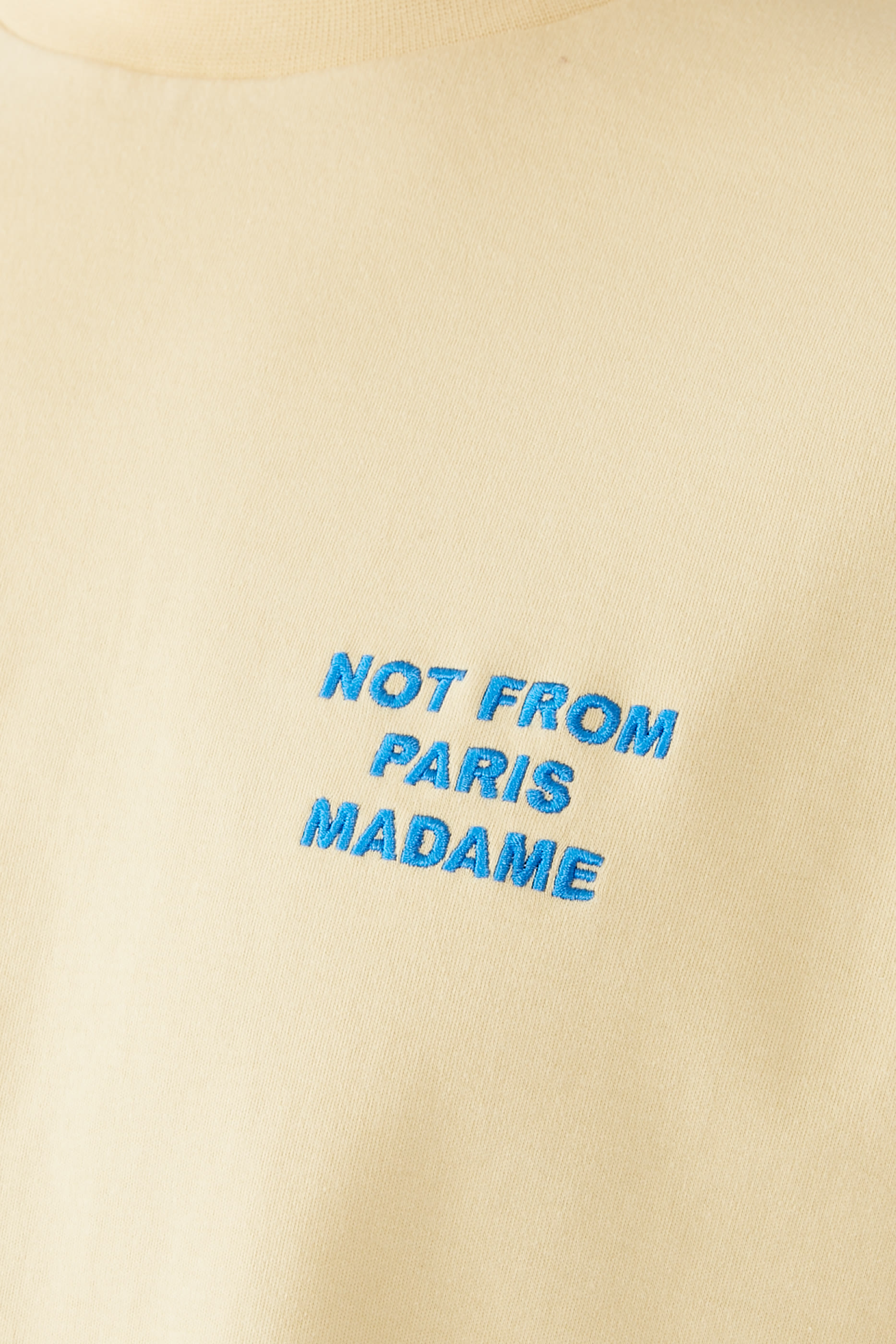 Le Slogan Cotton T-Shirt