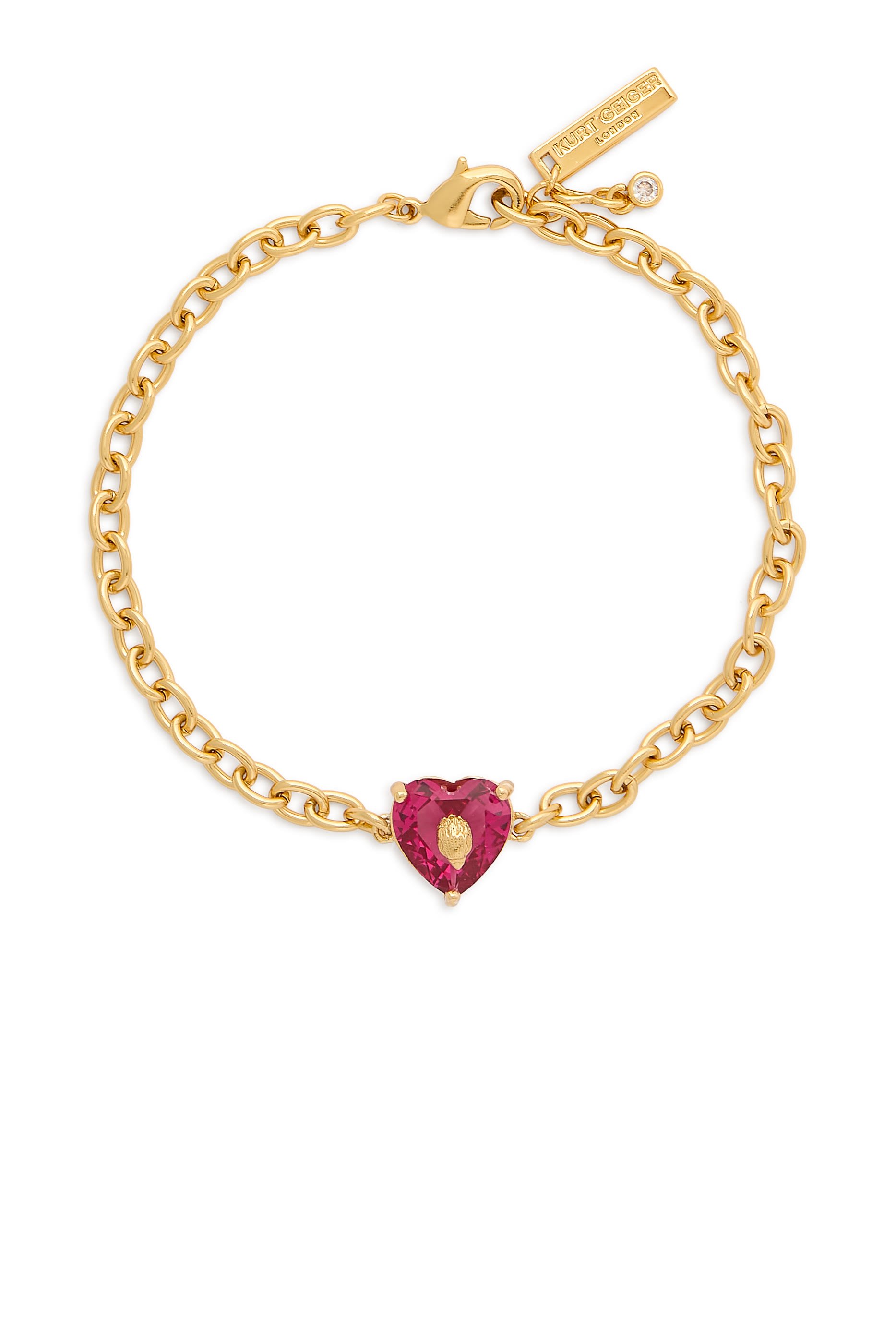 Crystal Heart Bracelet