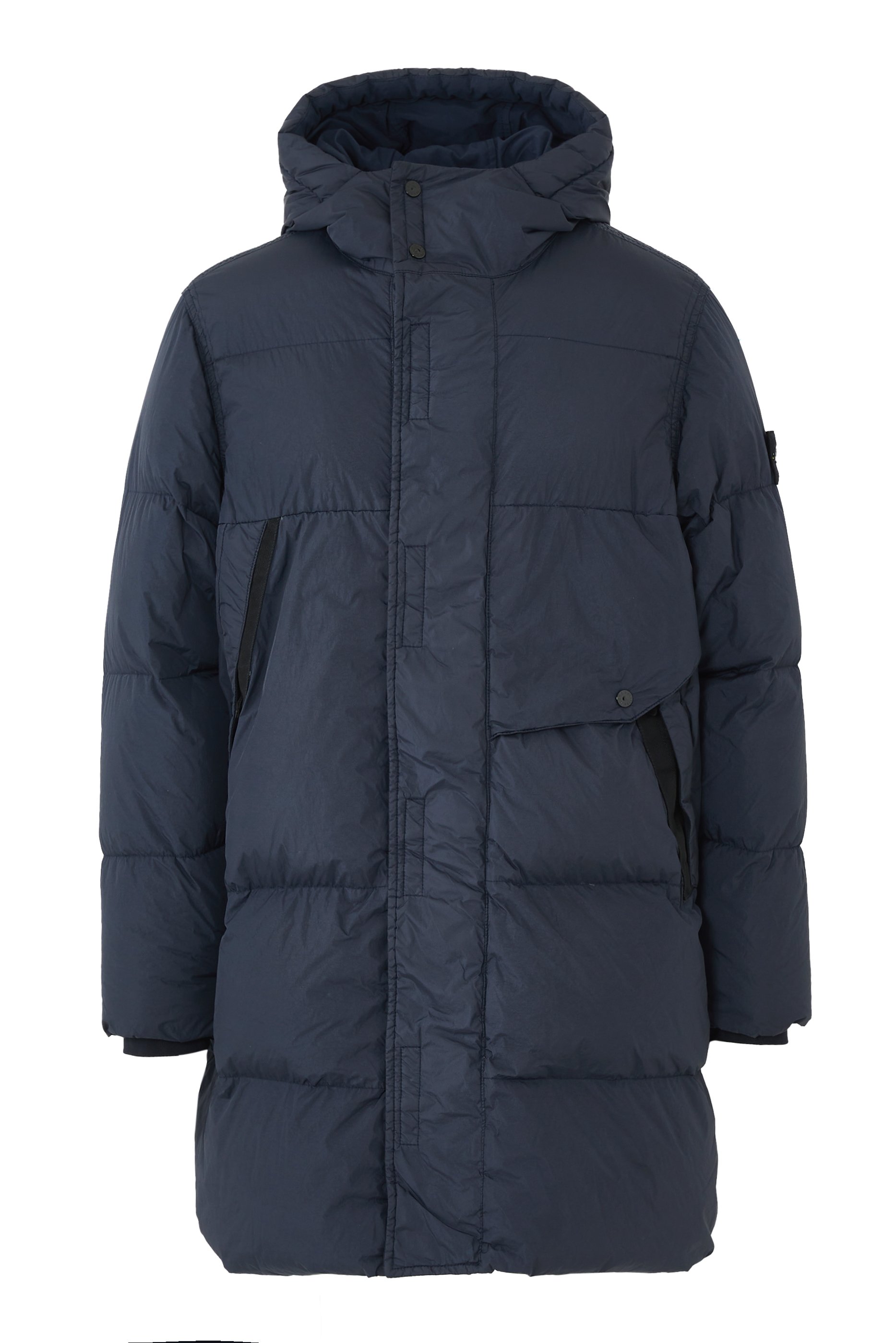 Buy Stone Island Garment Dyed Nylon Down Parka for Mens | Bloomingdale ...