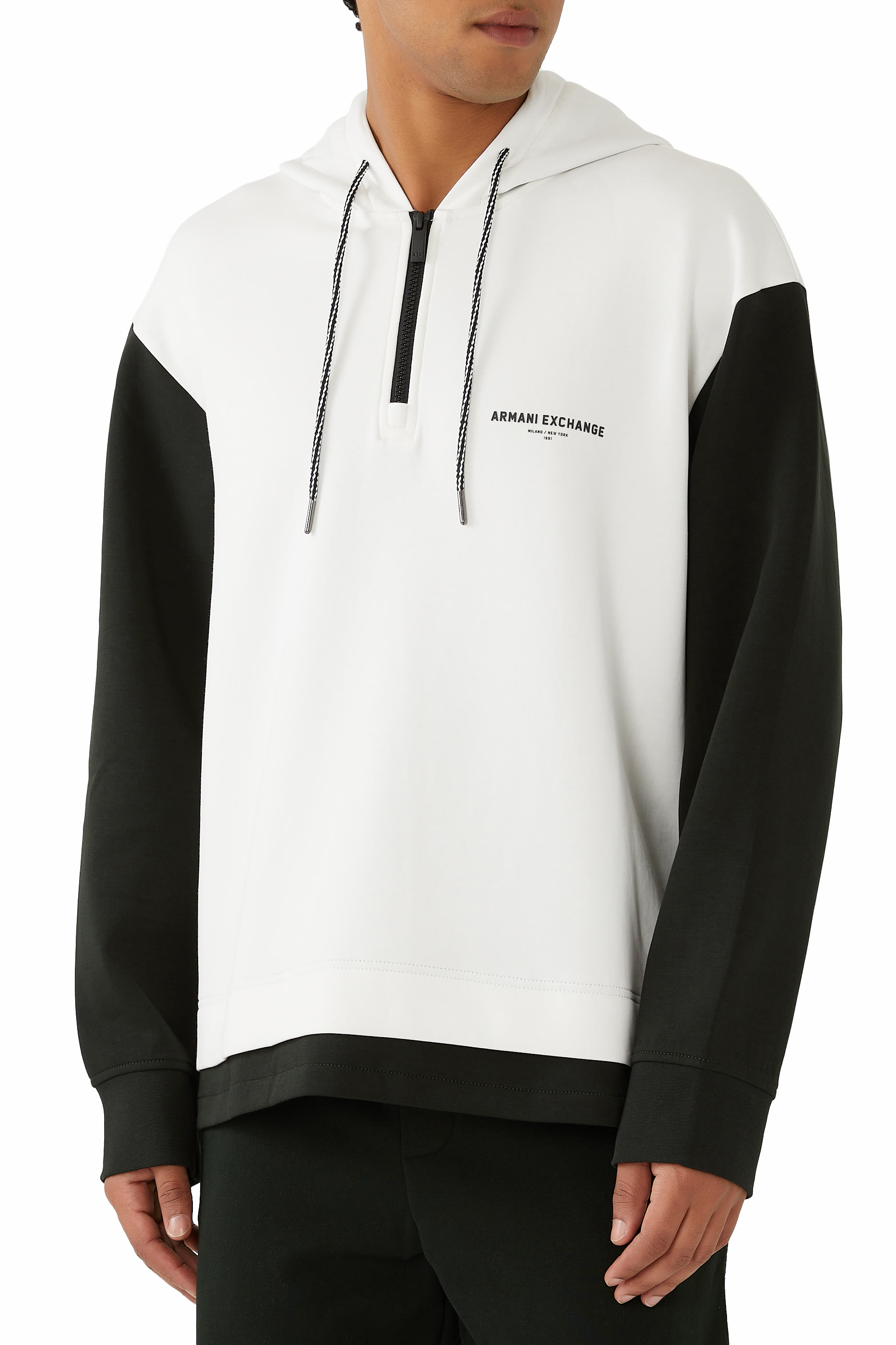 The Grid AX Logo Hooded Sweatshirt