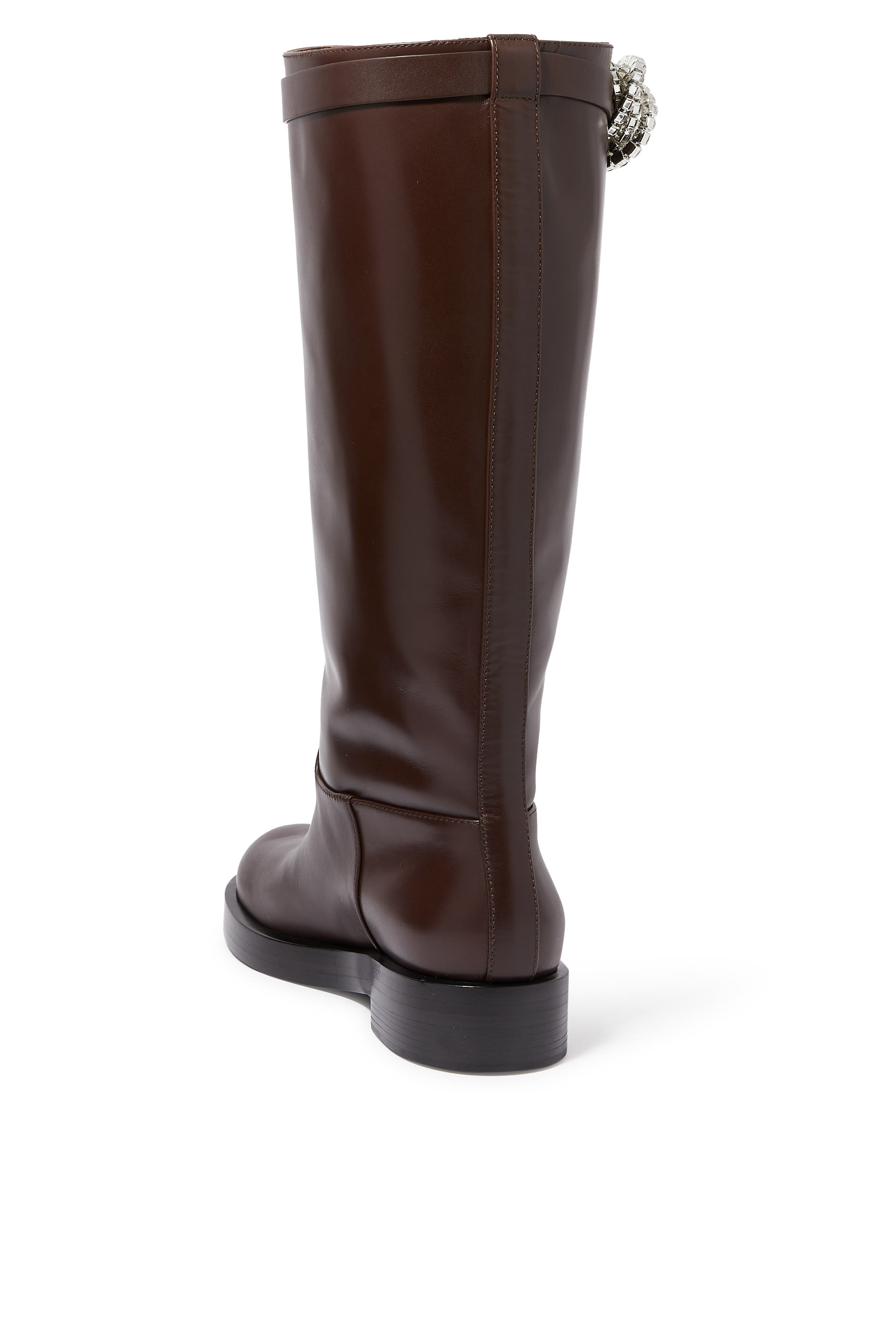 Galaxy Leather Riding Boots