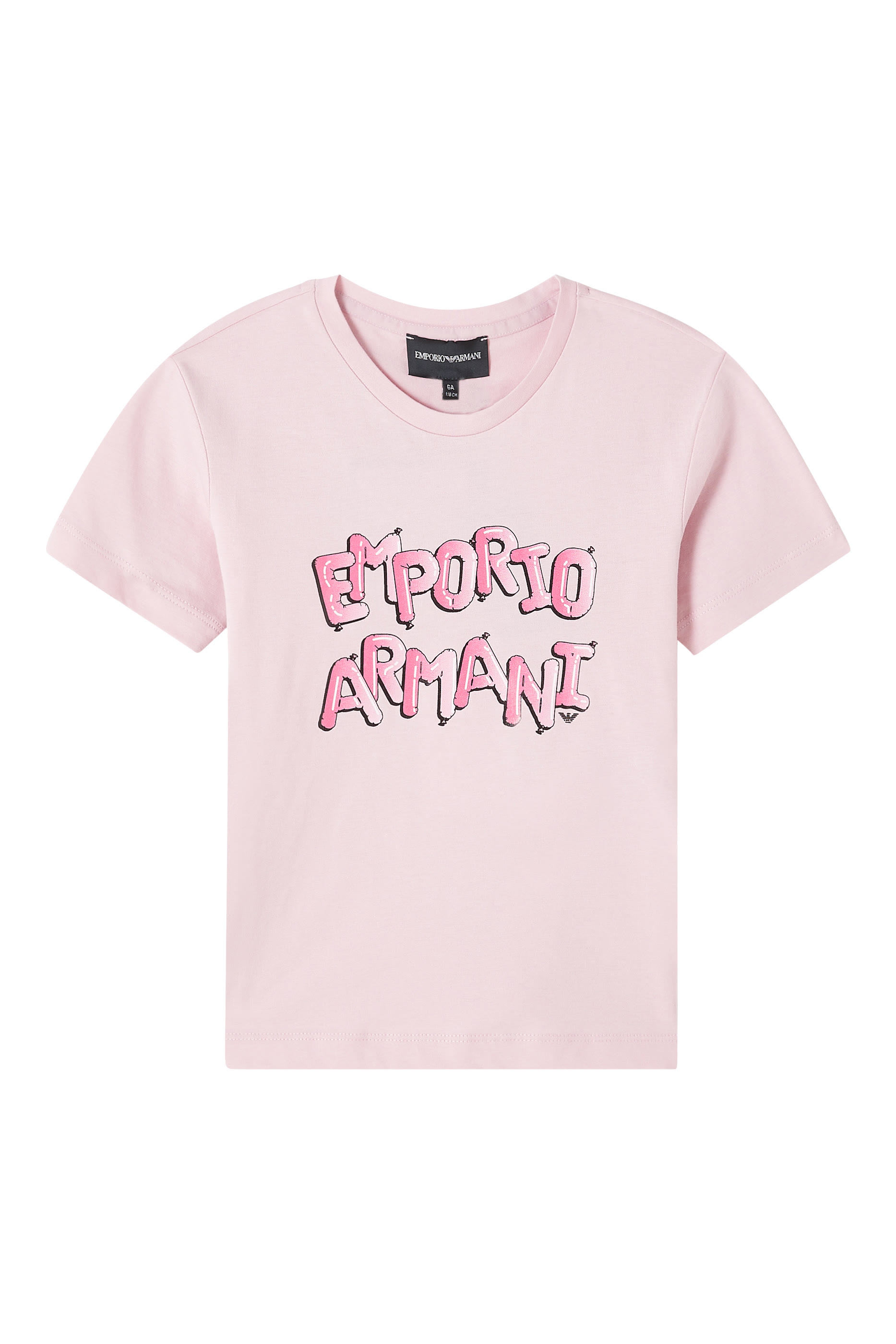 Kids Logo Cotton T-Shirt