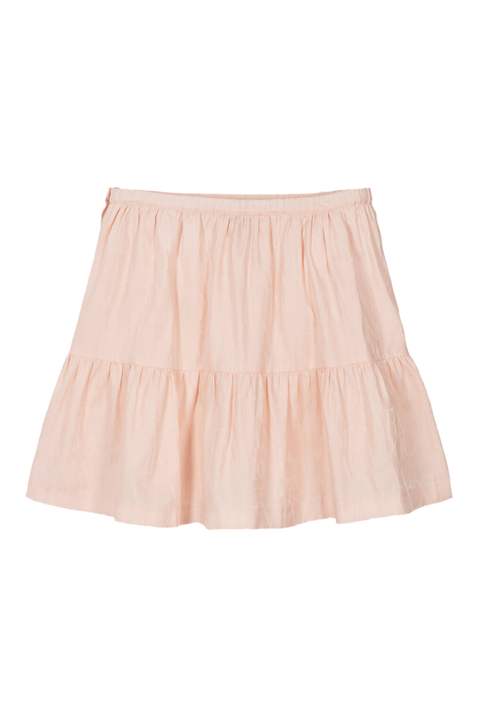 Kids Cotton Jacquard Skirt