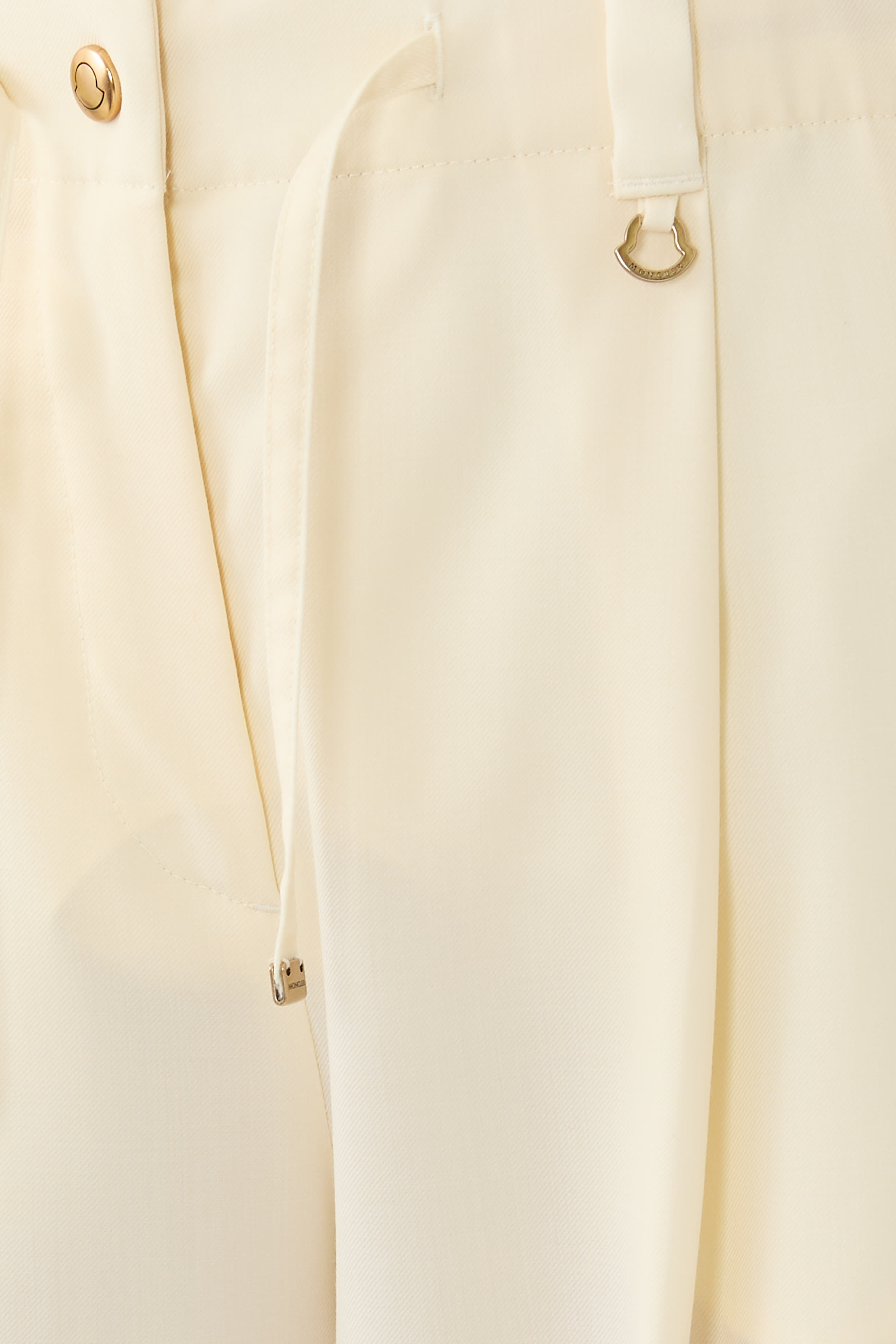 Pleated Drawstring Trousers