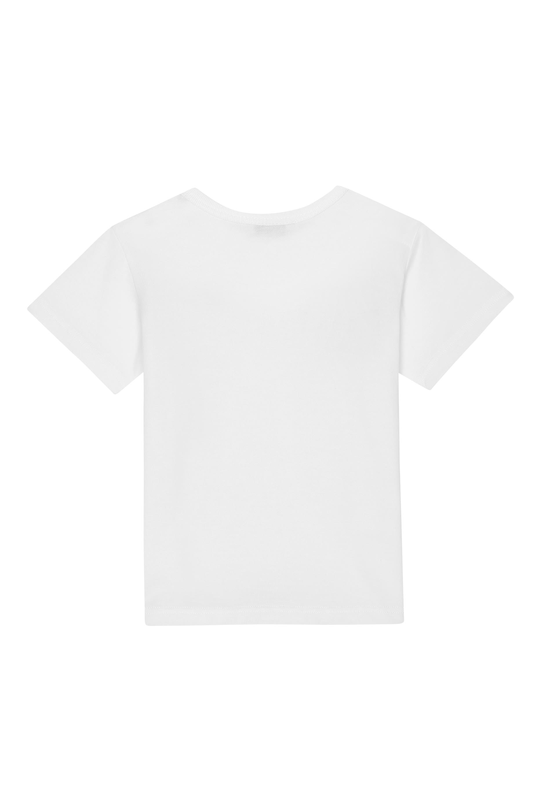 Kids Jersey T-Shirt with Logo Plaque 