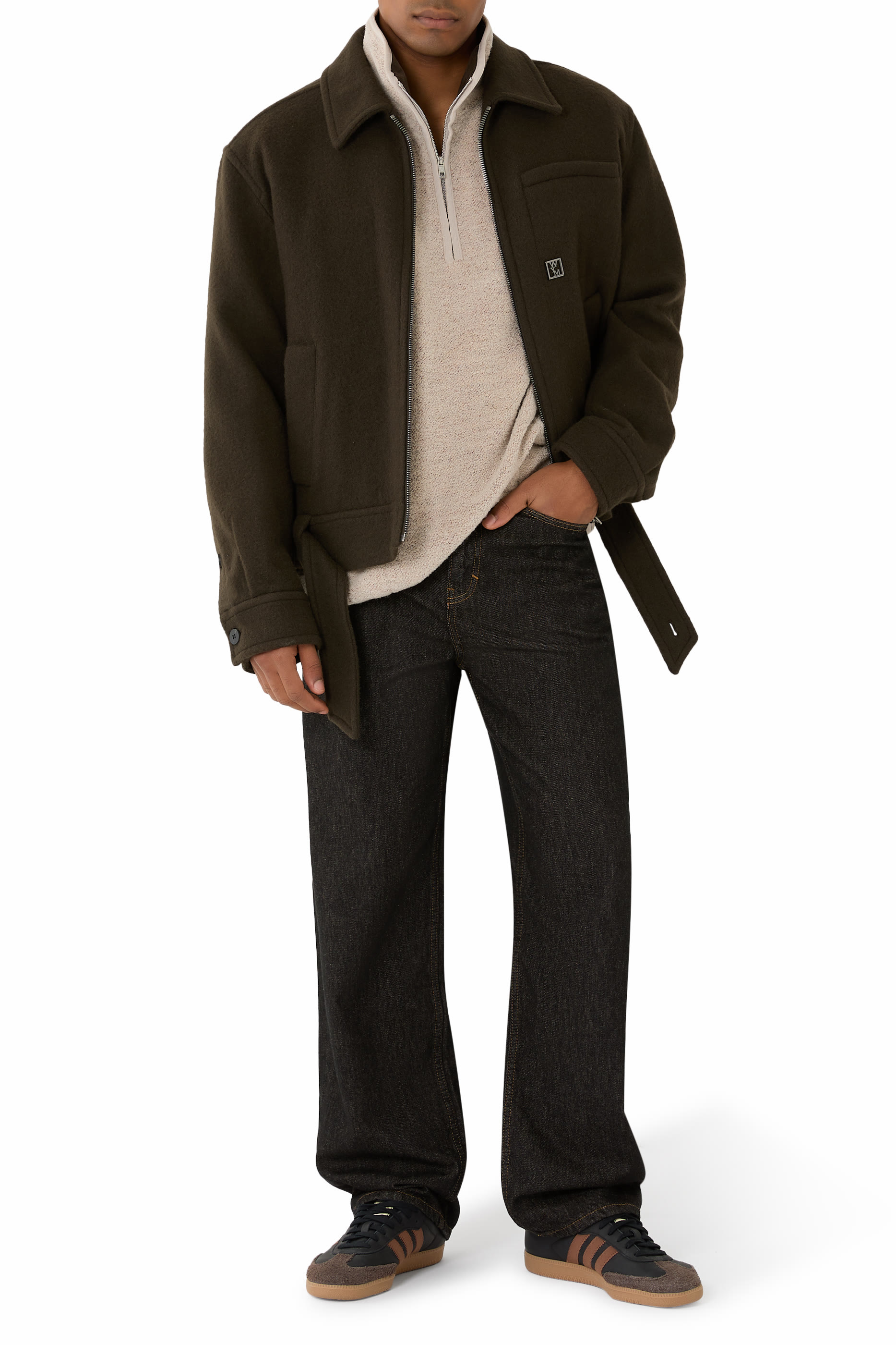 Half-Zip Fleece Sweatshirt