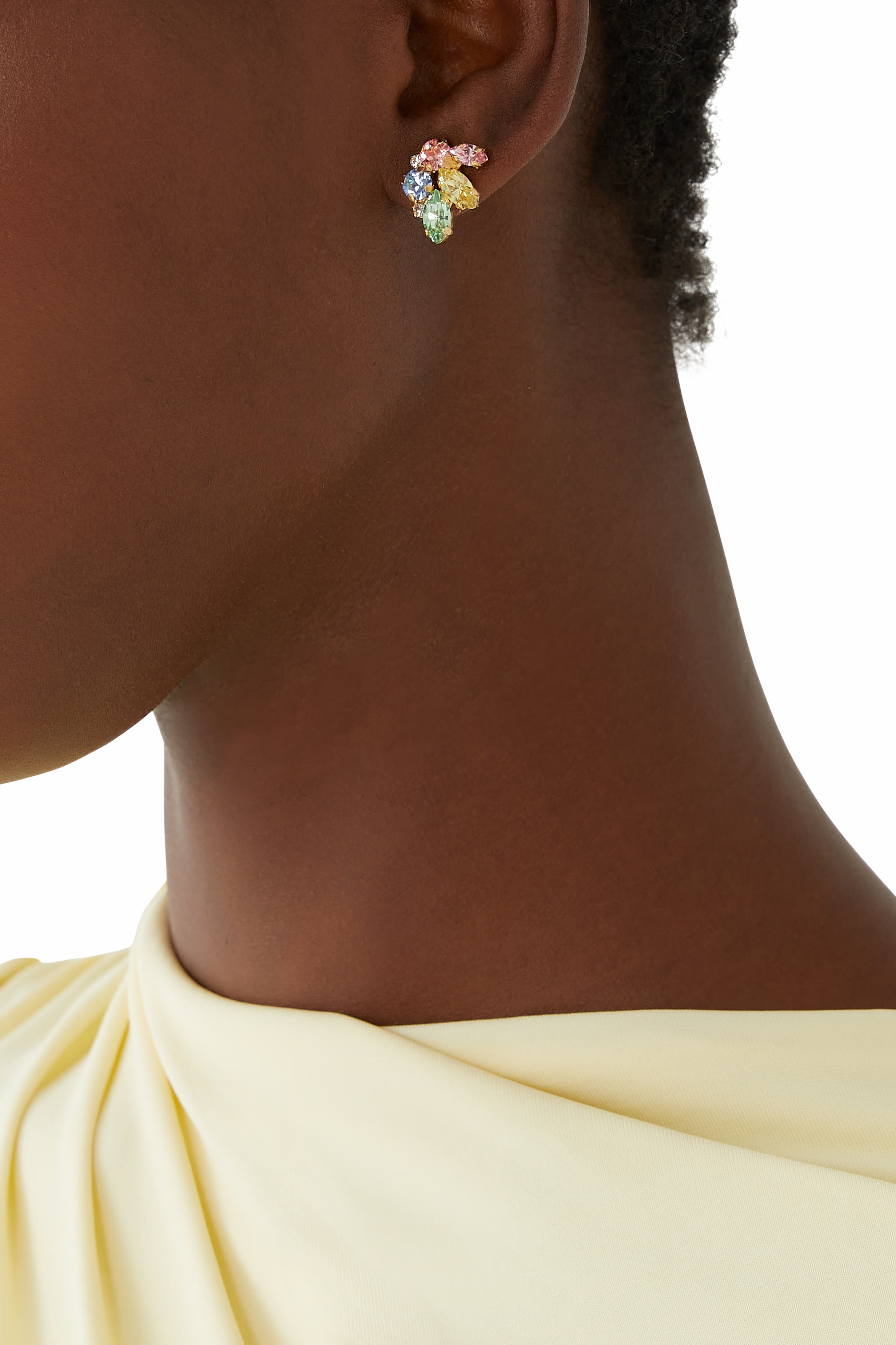 Cora Earcuffs, 18k Gold Plating & Crystals