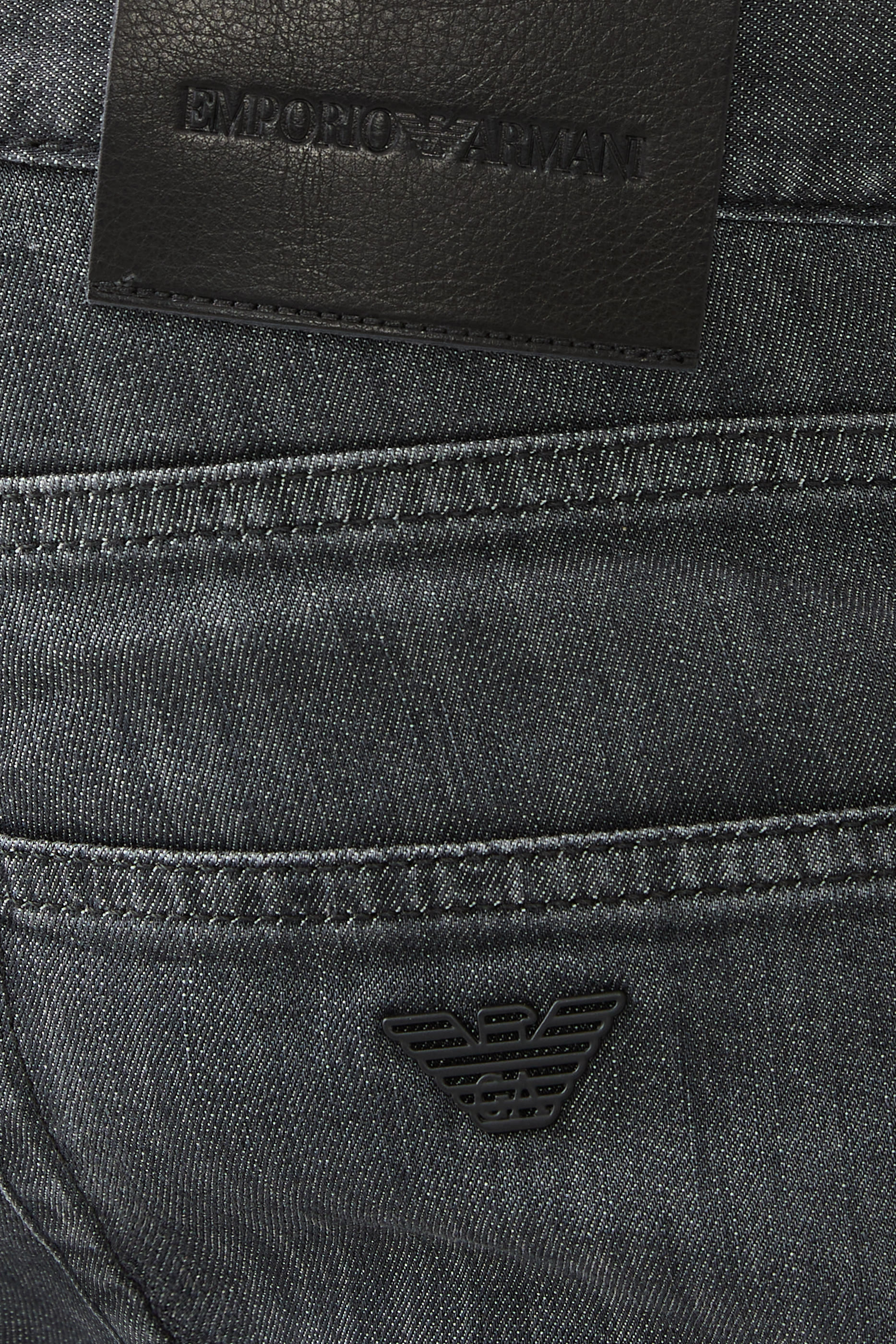 Straight Denim Pants