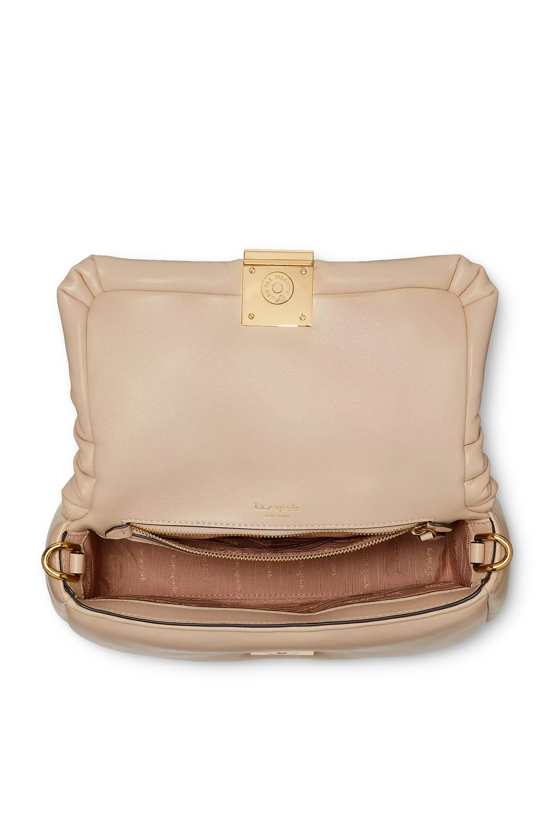 Dakota Puffy Leather Crossbody Bag