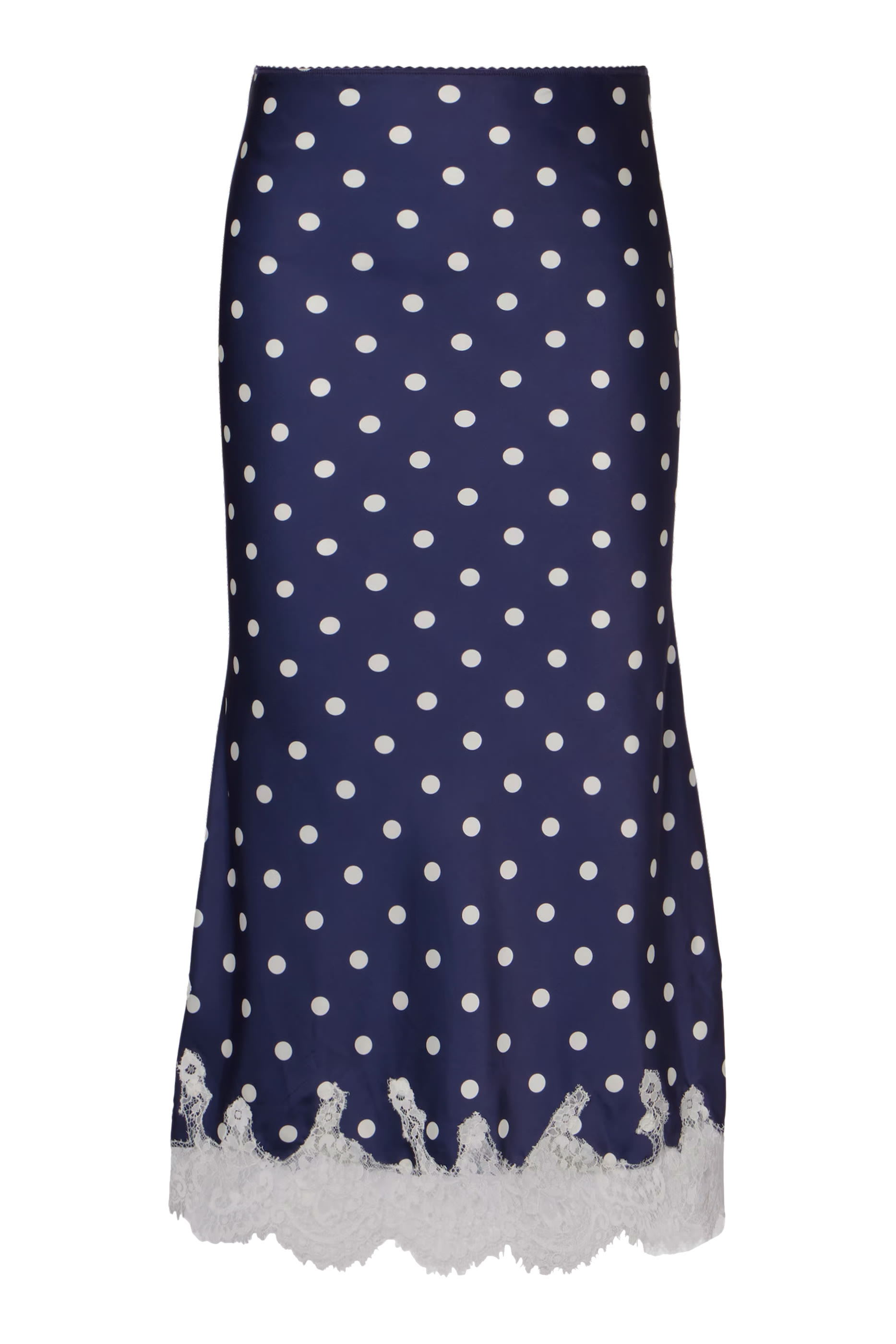 Polka Dot Midi Skirt