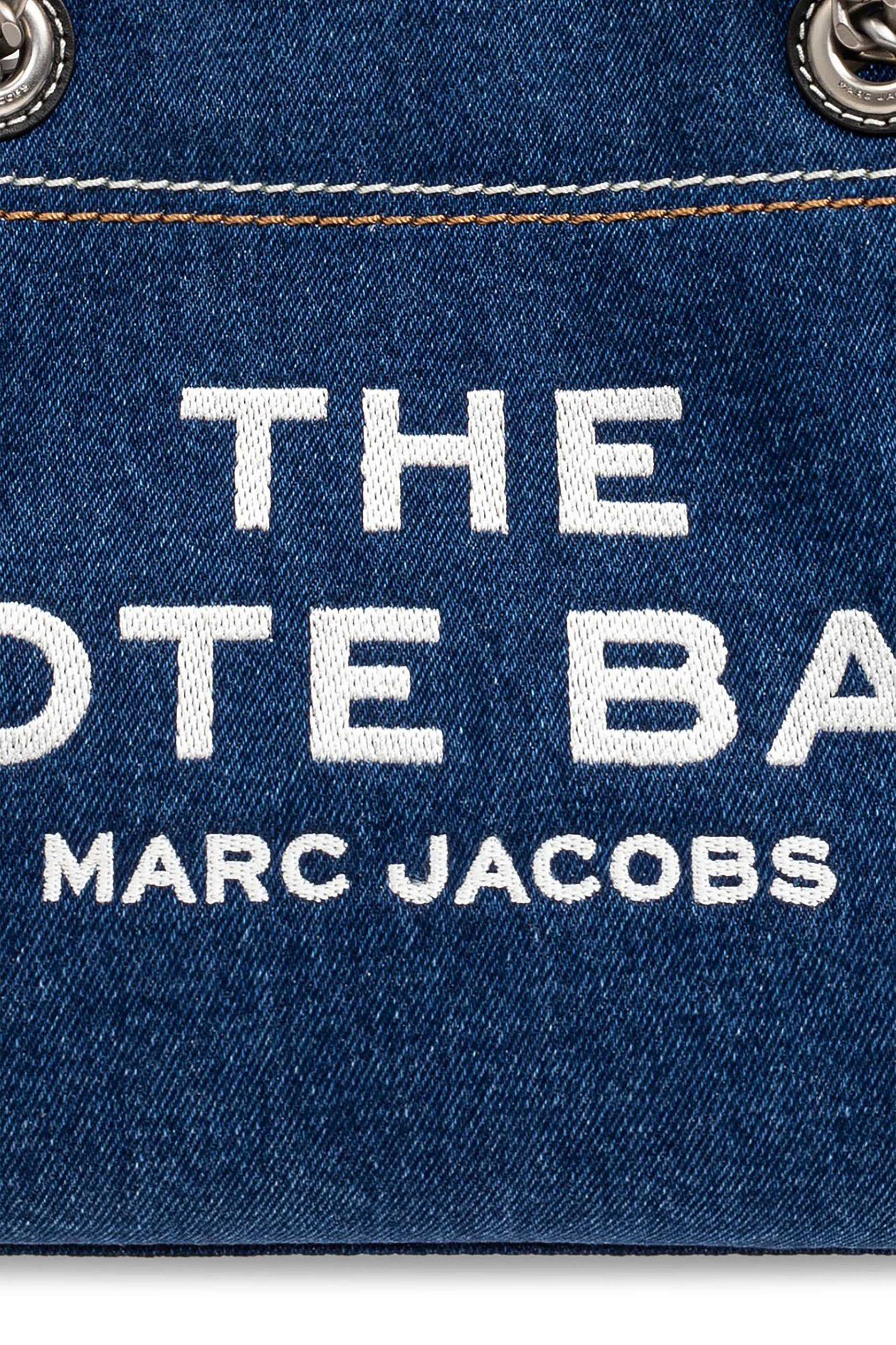 The Denim Chain Small Tote Bag