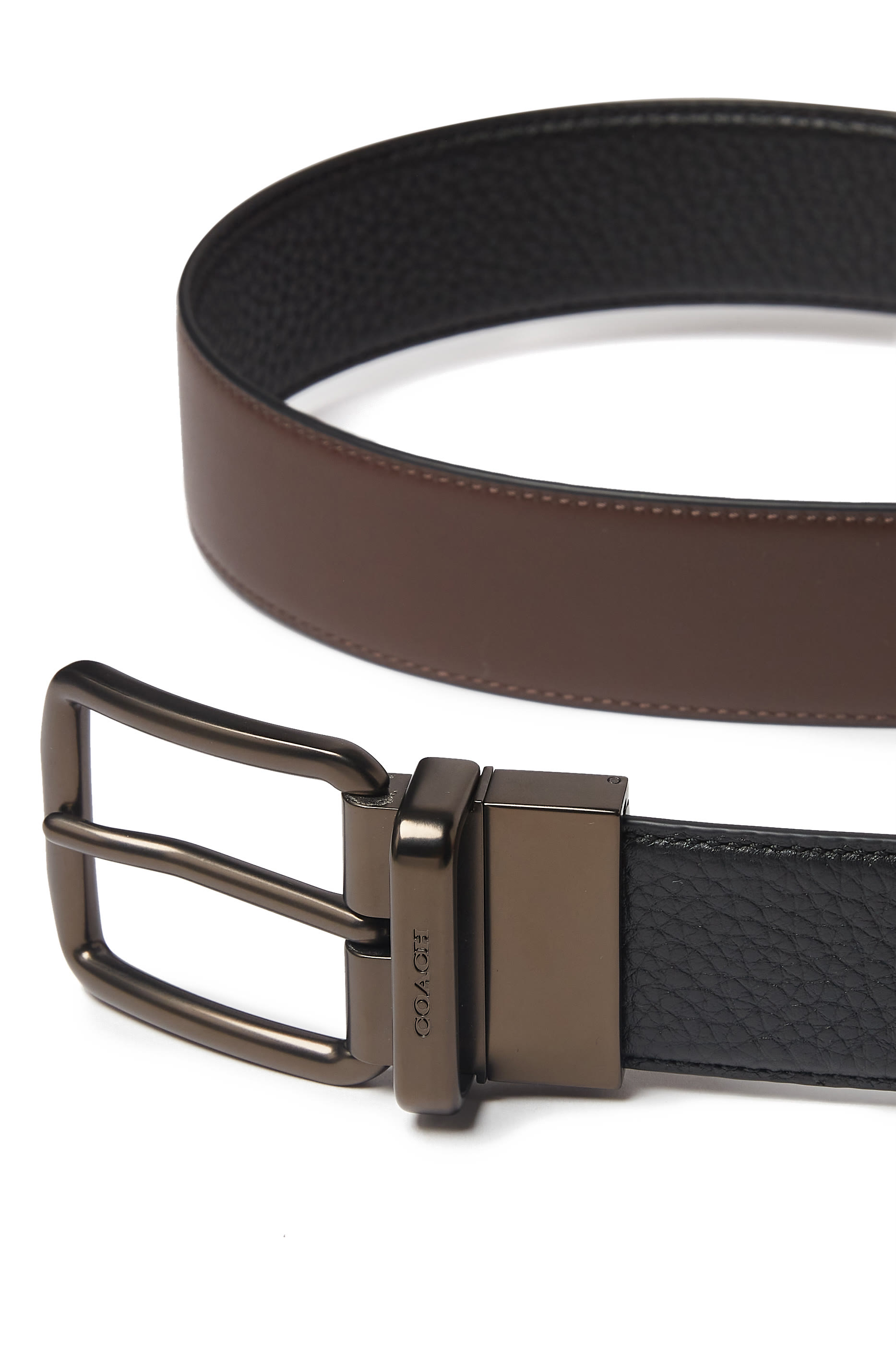 Harness Buckle Reversible Belt