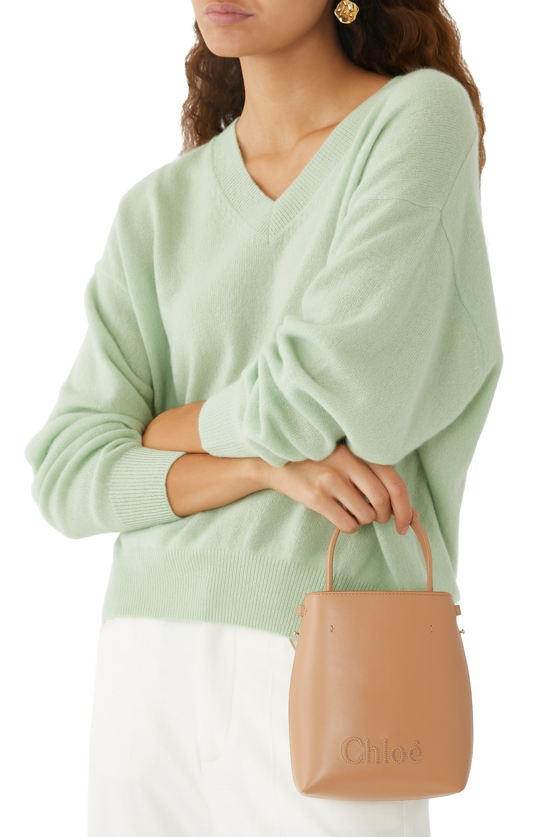 Sense Stitched Logo Mini Bag