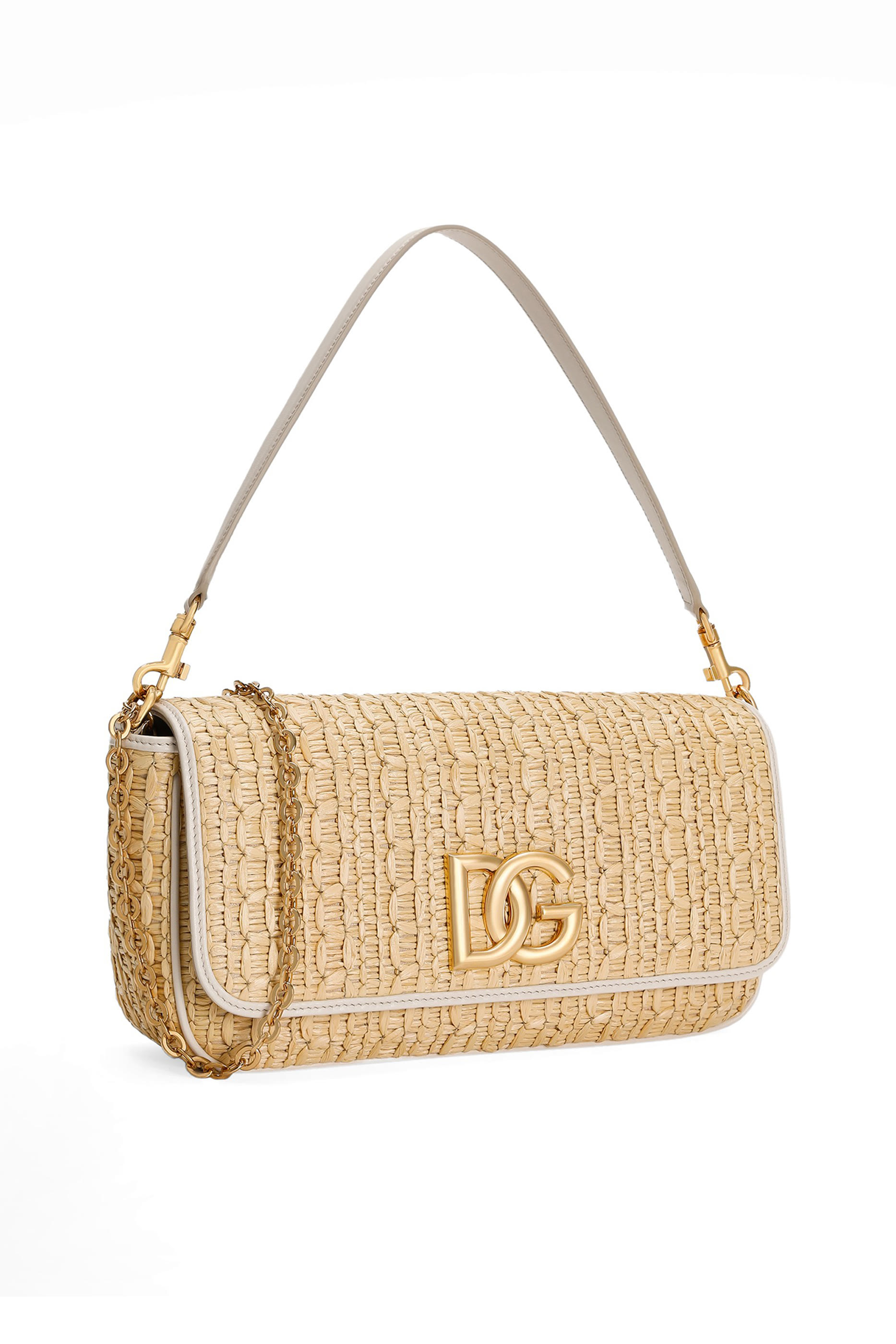 Rafia Crochet Shoulder Bag