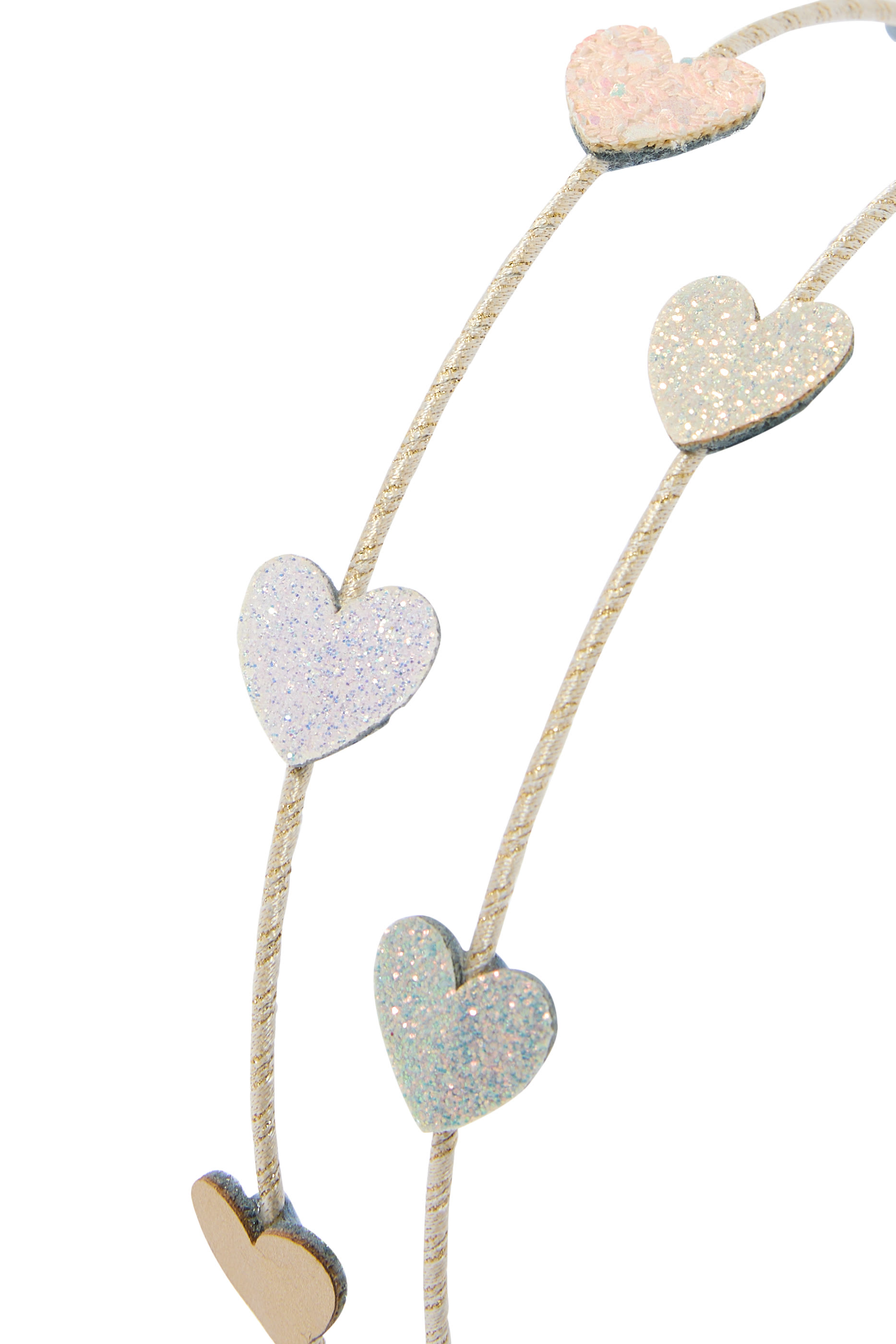Kids Teeny Heart Double Alice Band